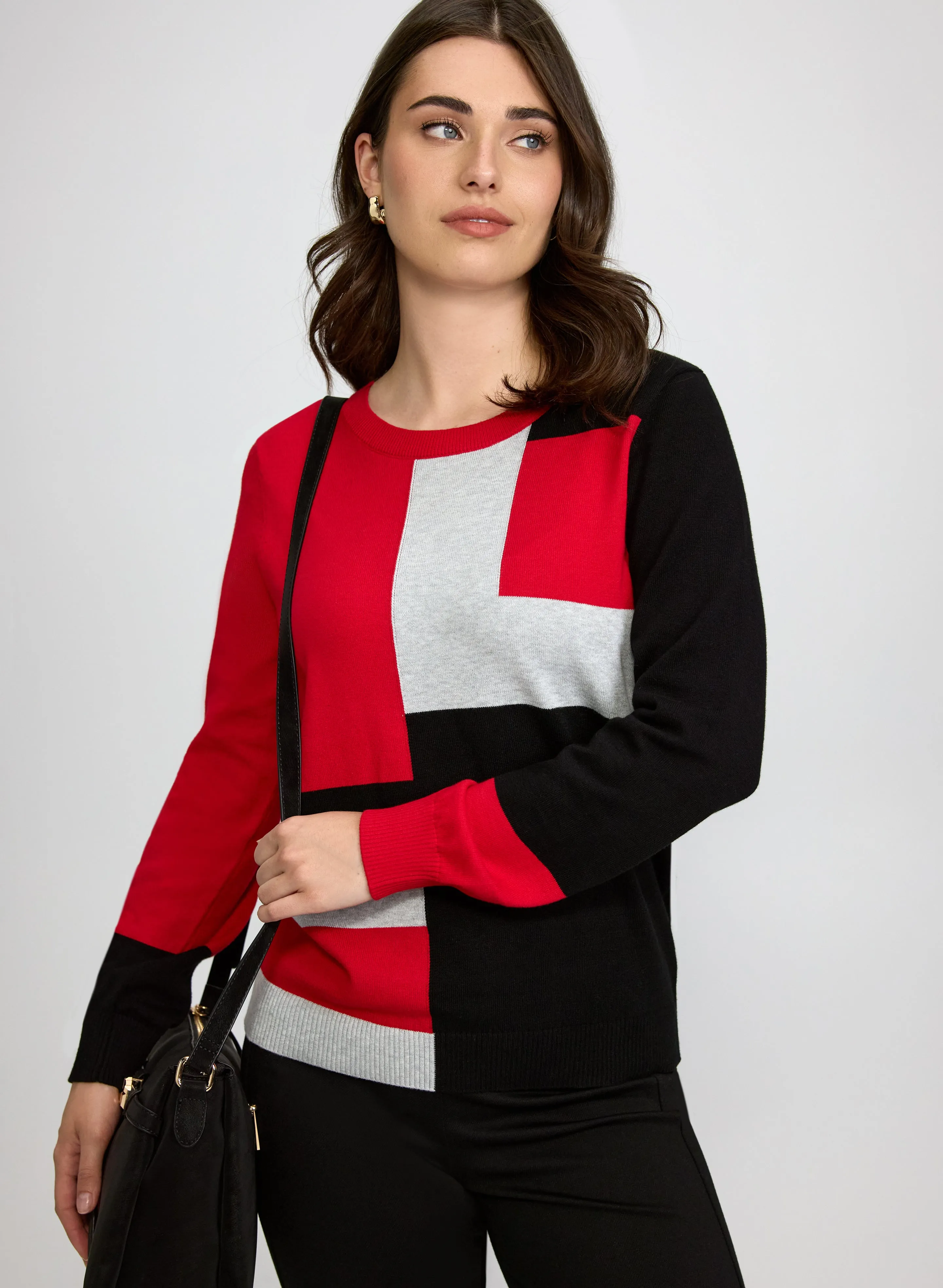 Laura Colour Block Pullover Laura Colour Block Pullover - Image 1