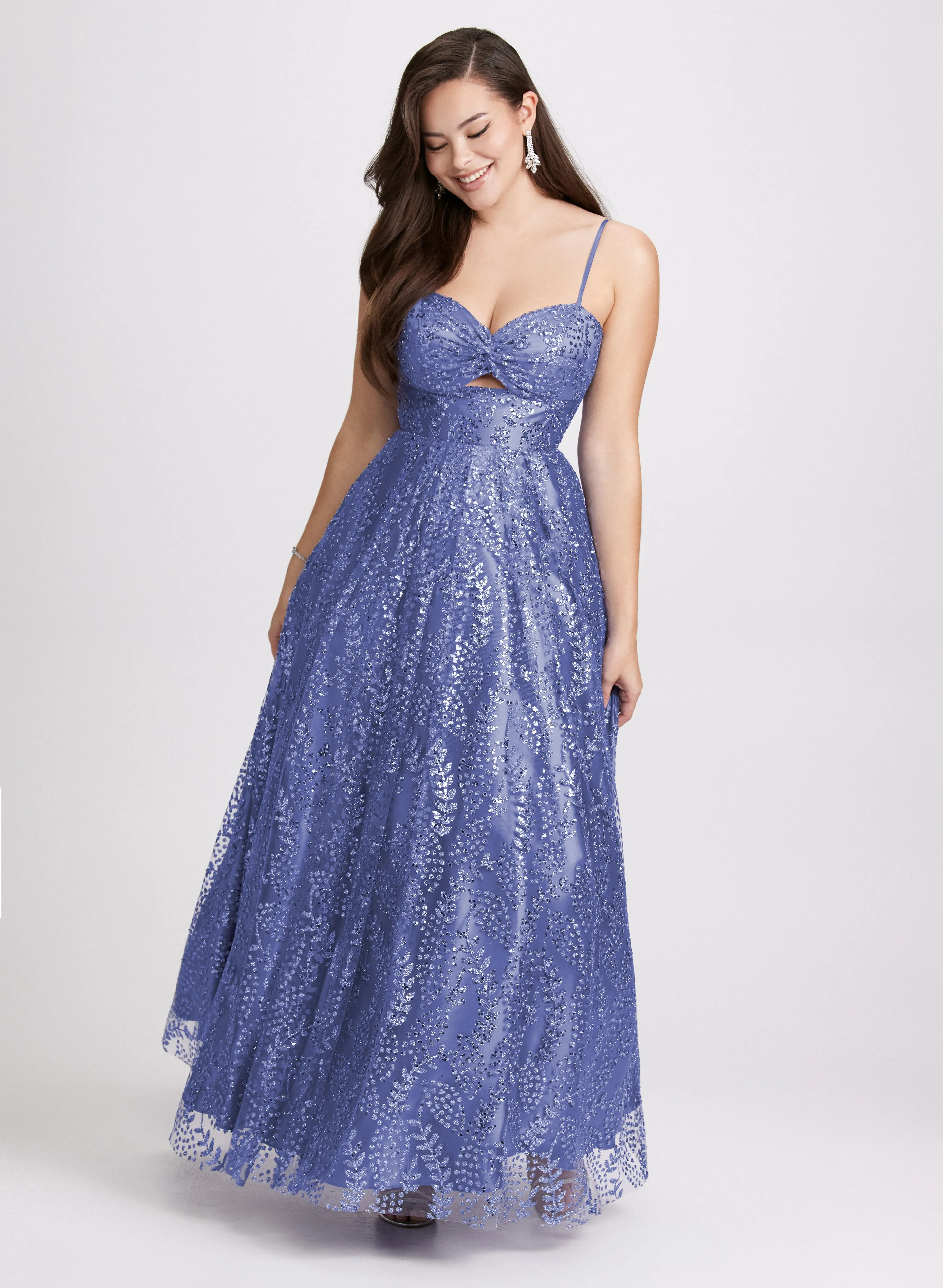 Laura Sweetheart Neckline Sequin Gown Laura Sweetheart Neckline Sequin Gown - Image 1