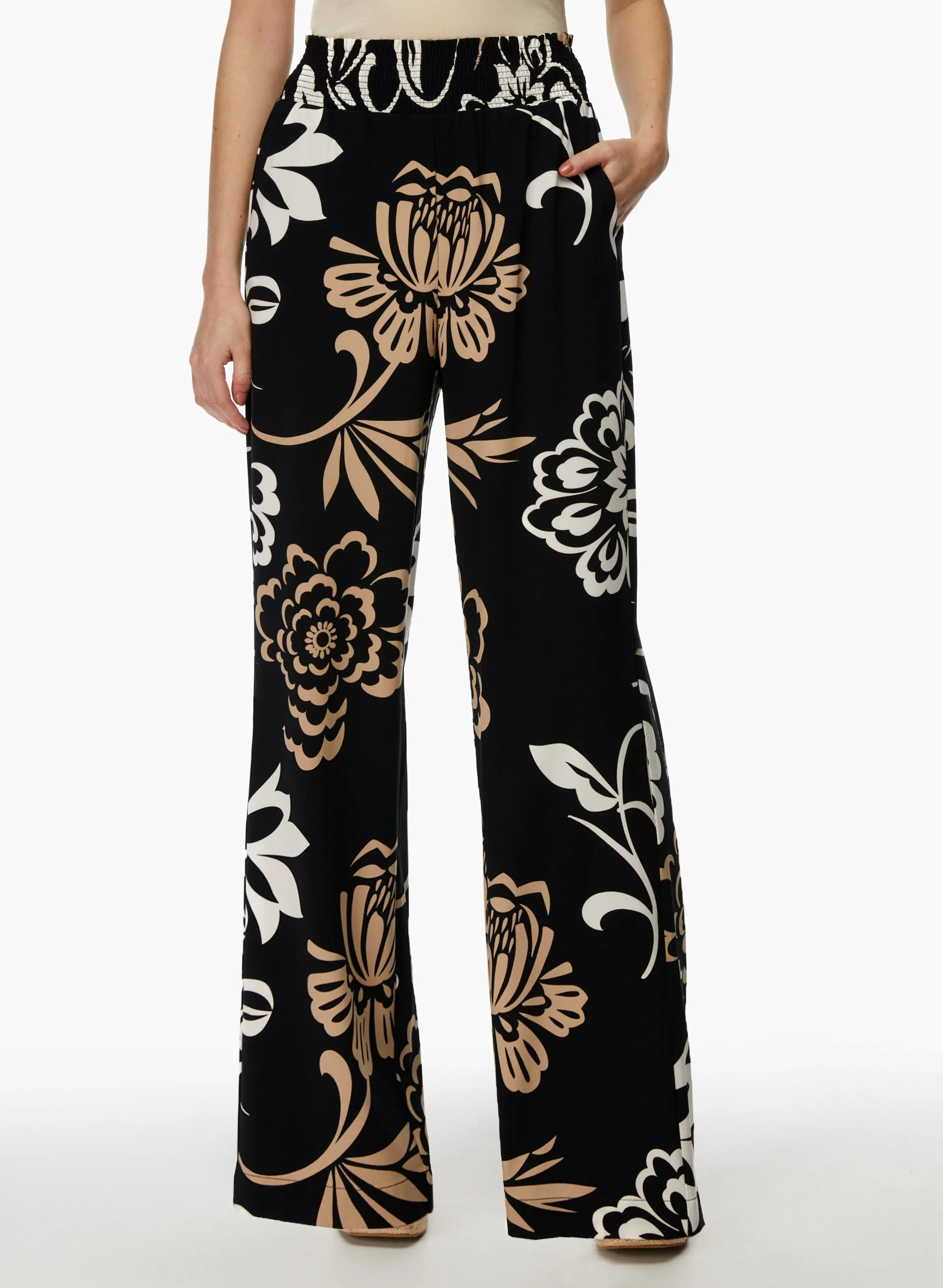 Laura Floral Print Wide Leg Pants Laura Floral Print Wide Leg Pants - Image 1