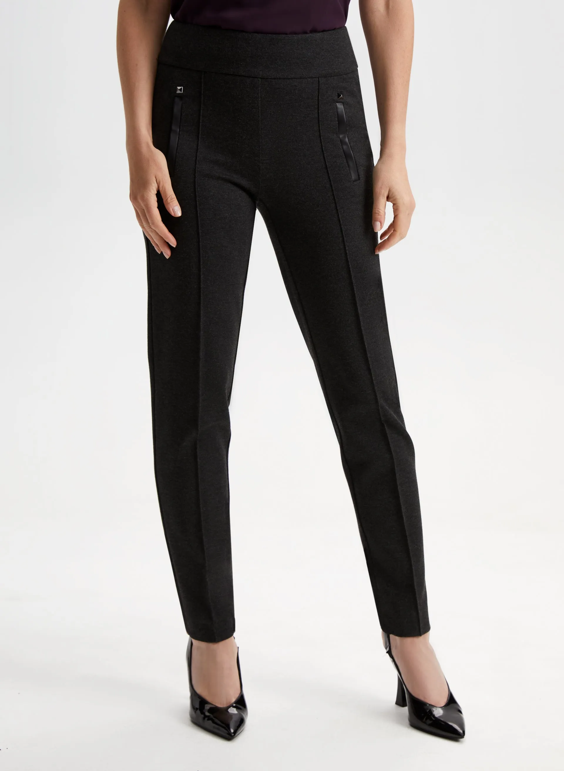 Laura Sofia Pull-On Slim Leg Pants - Tall Laura Sofia Pull-On Slim Leg Pants - Tall - Image 1