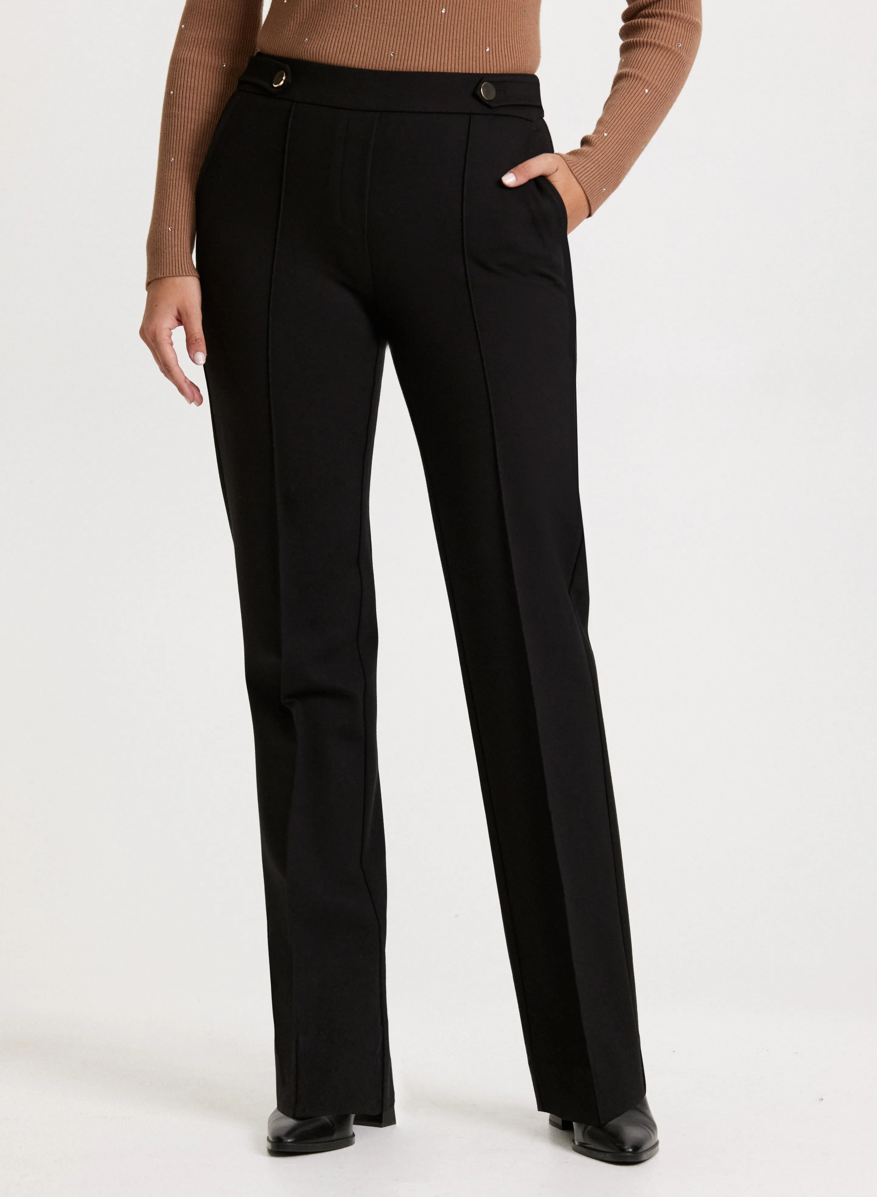 Laura Sofia Pull-On Straight-Leg Pants - Tall Laura Sofia Pull-On Straight-Leg Pants - Tall - Image 1