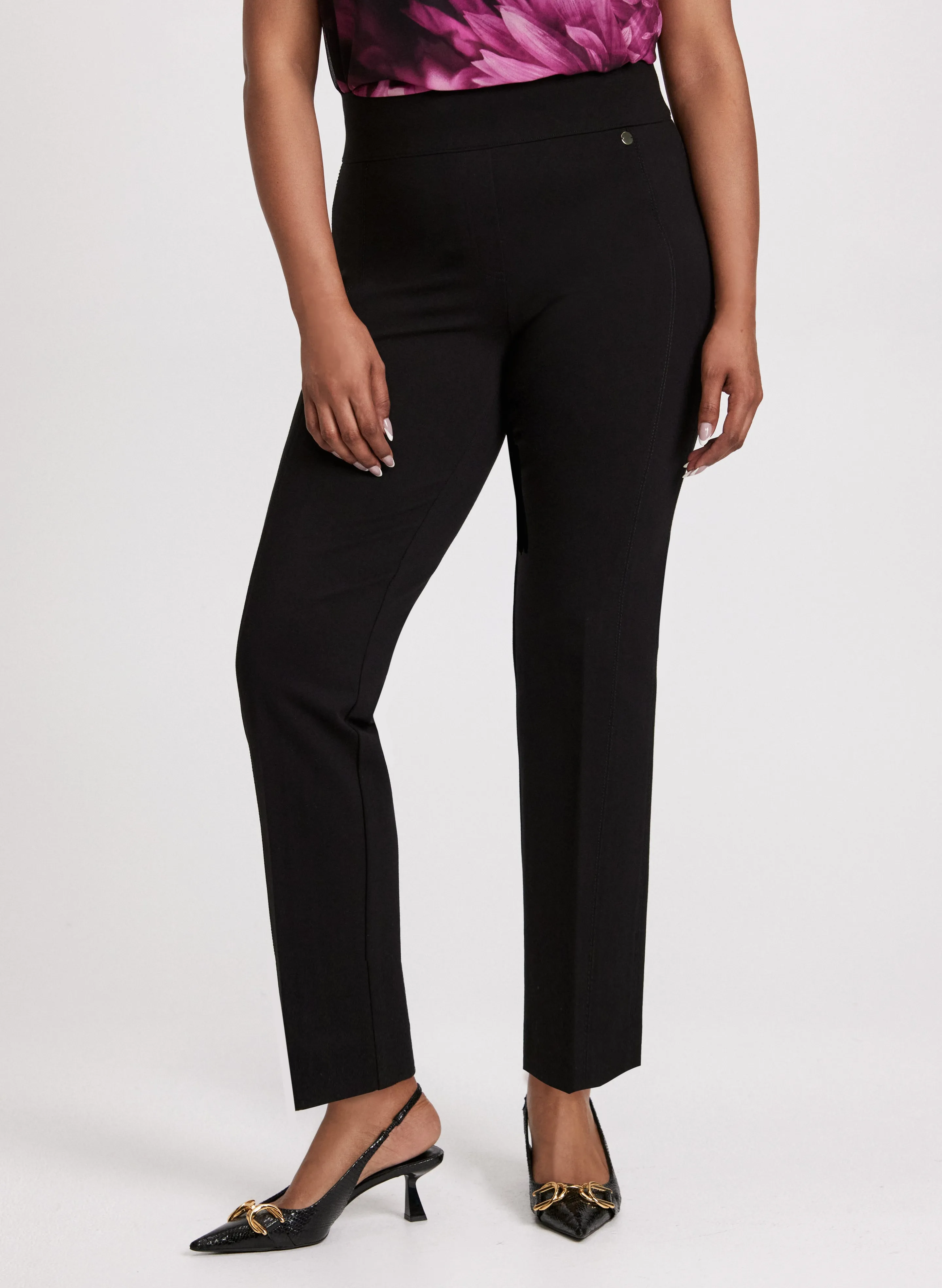 Laura Sofia Pull-On Slim-Leg Pants - Regular Laura Sofia Pull-On Slim-Leg Pants - Regular - Image 1