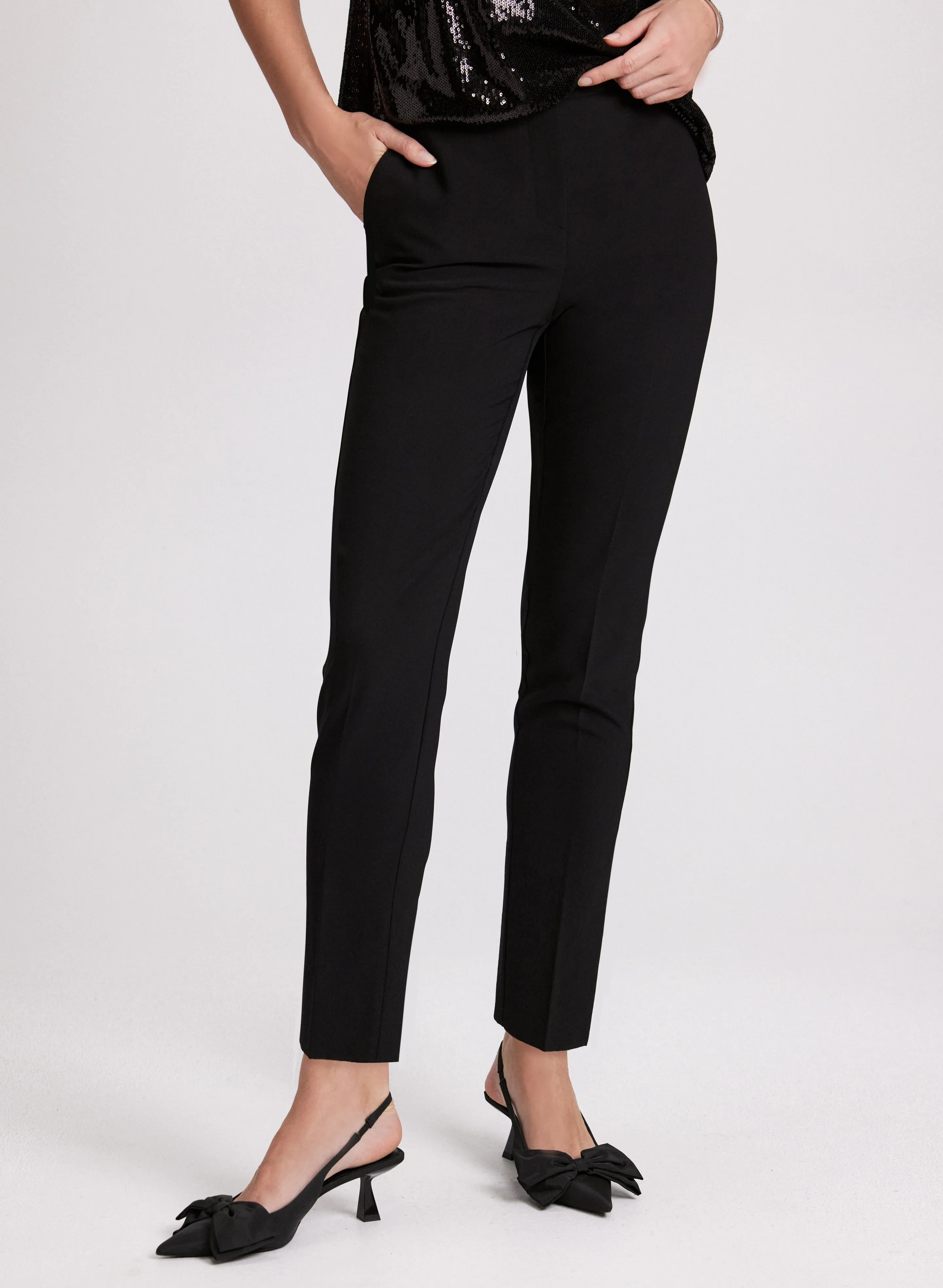 Laura Emma Slim-Leg Pants - Regular Laura Emma Slim-Leg Pants - Regular - Image 1