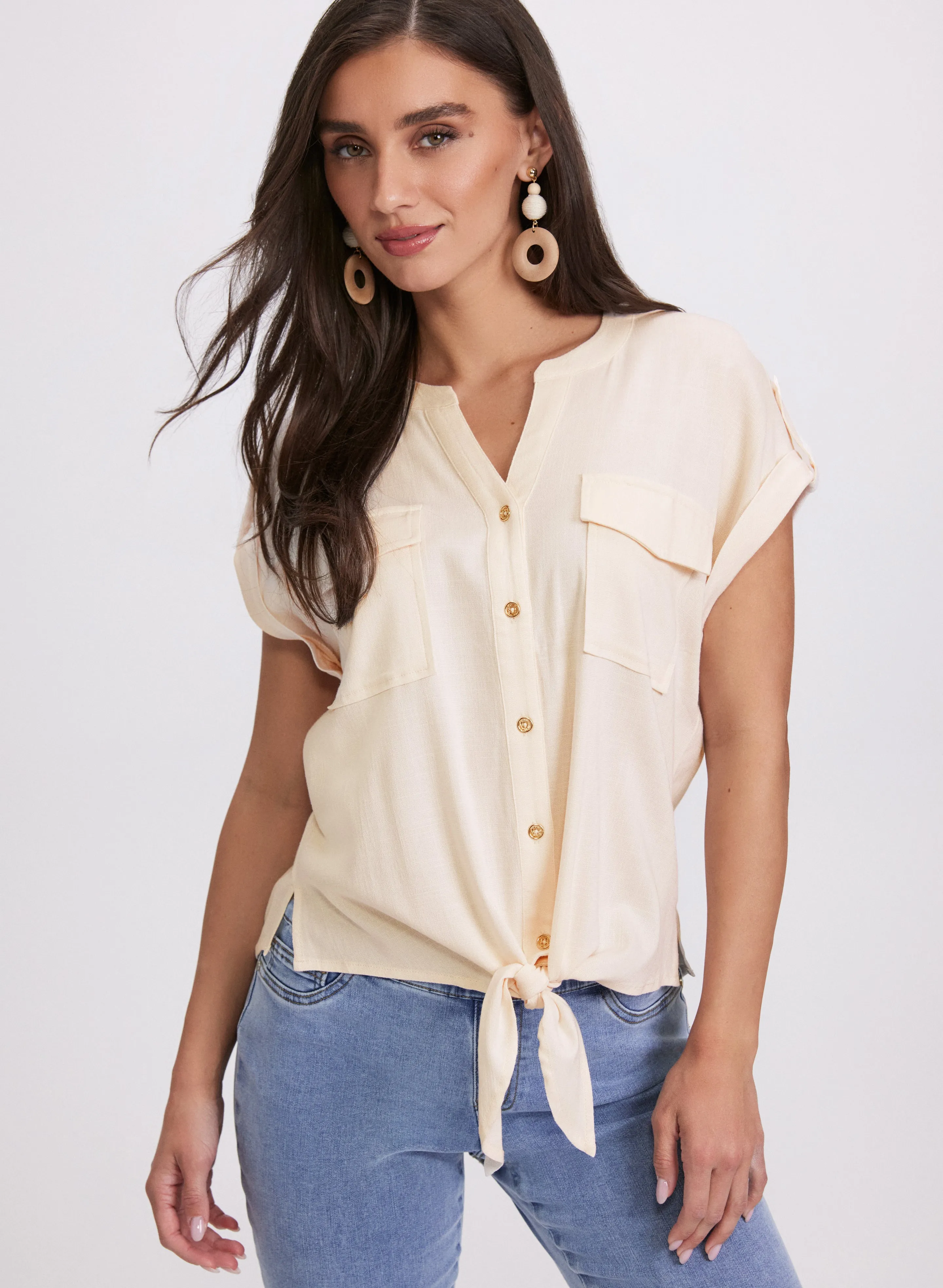 Laura Button-Down Blouse Laura Button-Down Blouse - Image 1