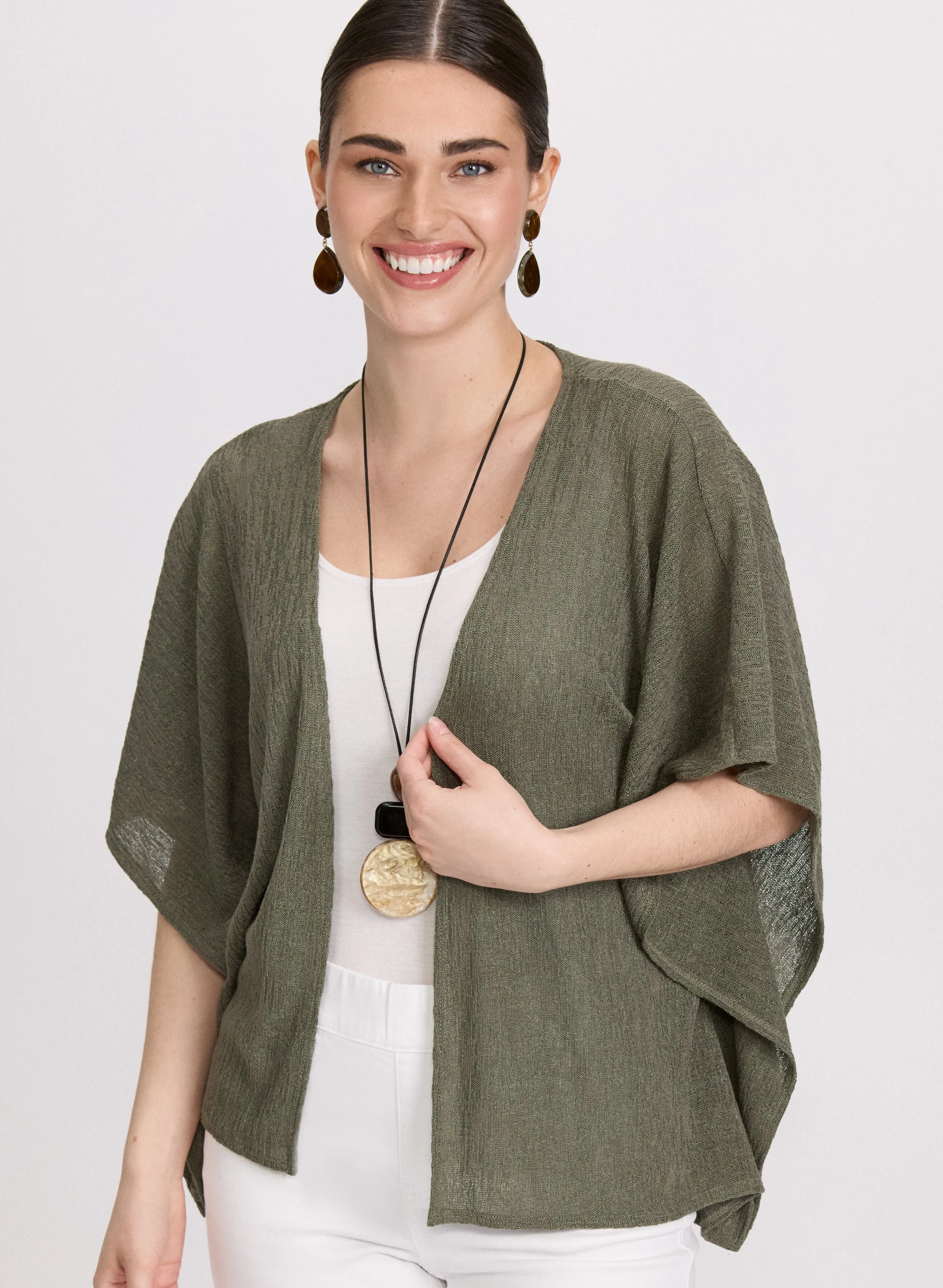 Laura Poncho-Style Layering Top Laura Poncho-Style Layering Top - Image 1