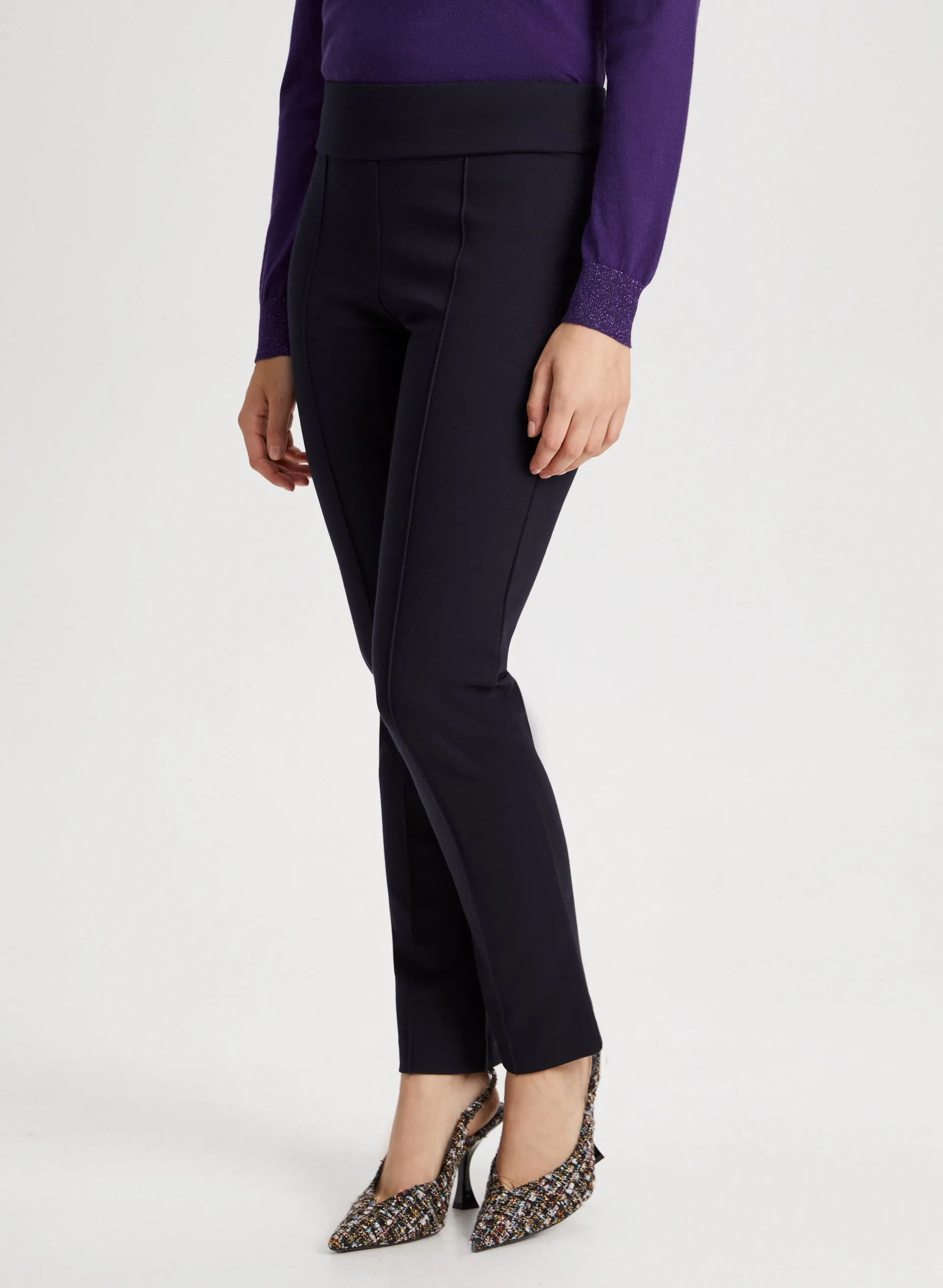 Laura Pull-On Ponte de Roma Pants Laura Pull-On Ponte de Roma Pants - Image 1