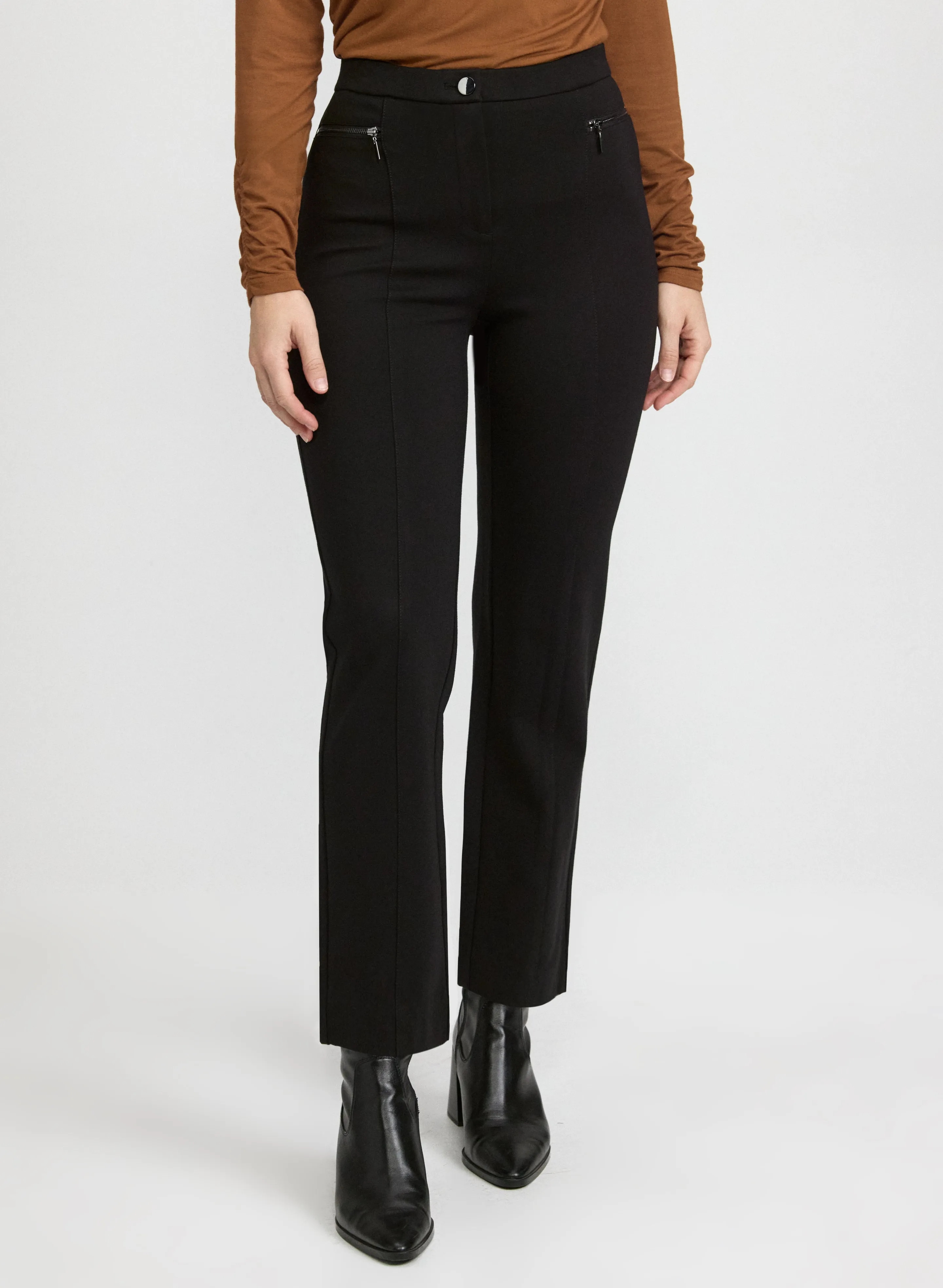 Laura Mia Straight-Leg Pants - Short Laura Mia Straight-Leg Pants - Short - Image 1