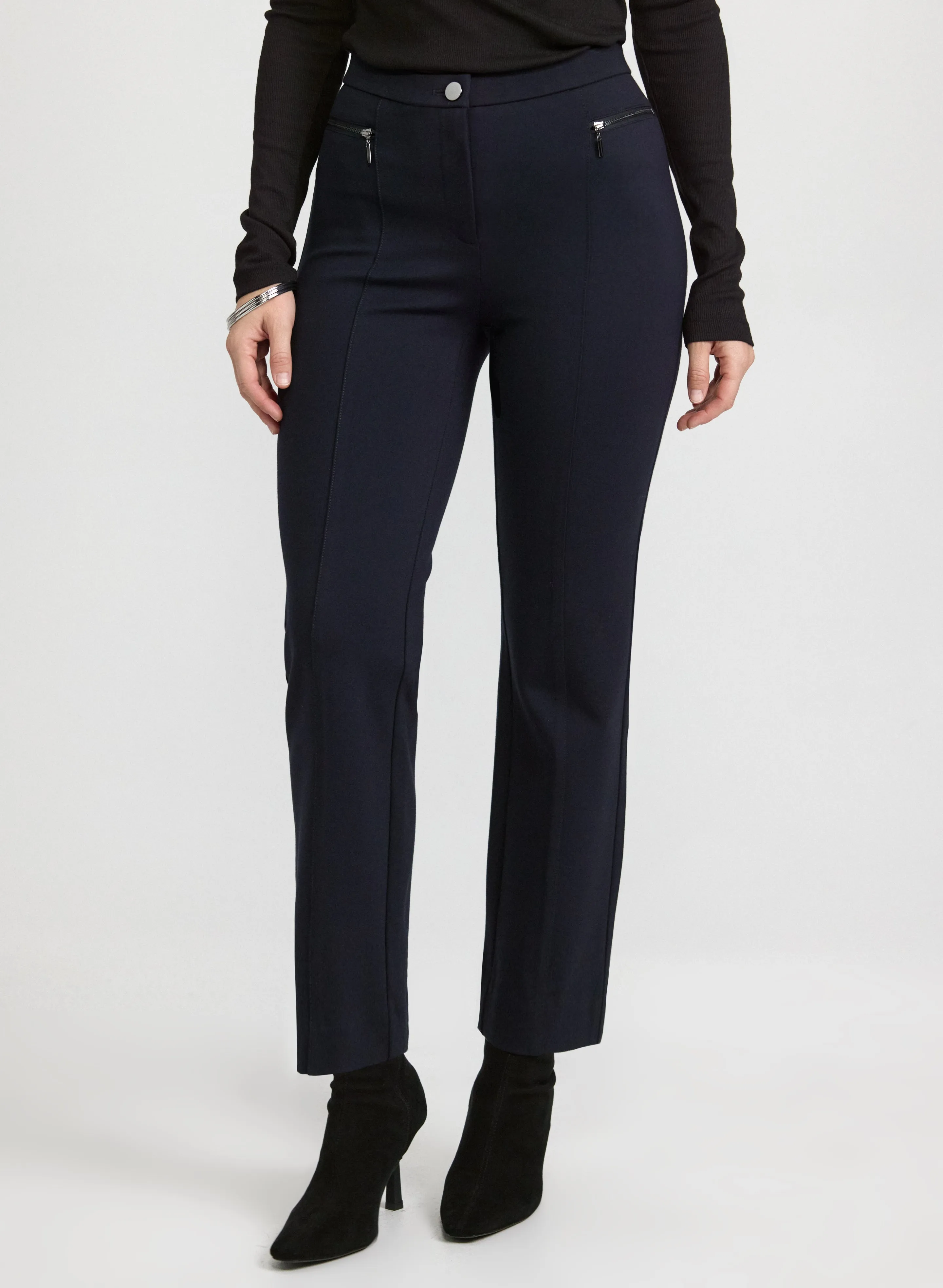 Laura Mia Straight-Leg Pants - Short Laura Mia Straight-Leg Pants - Short - Image 1