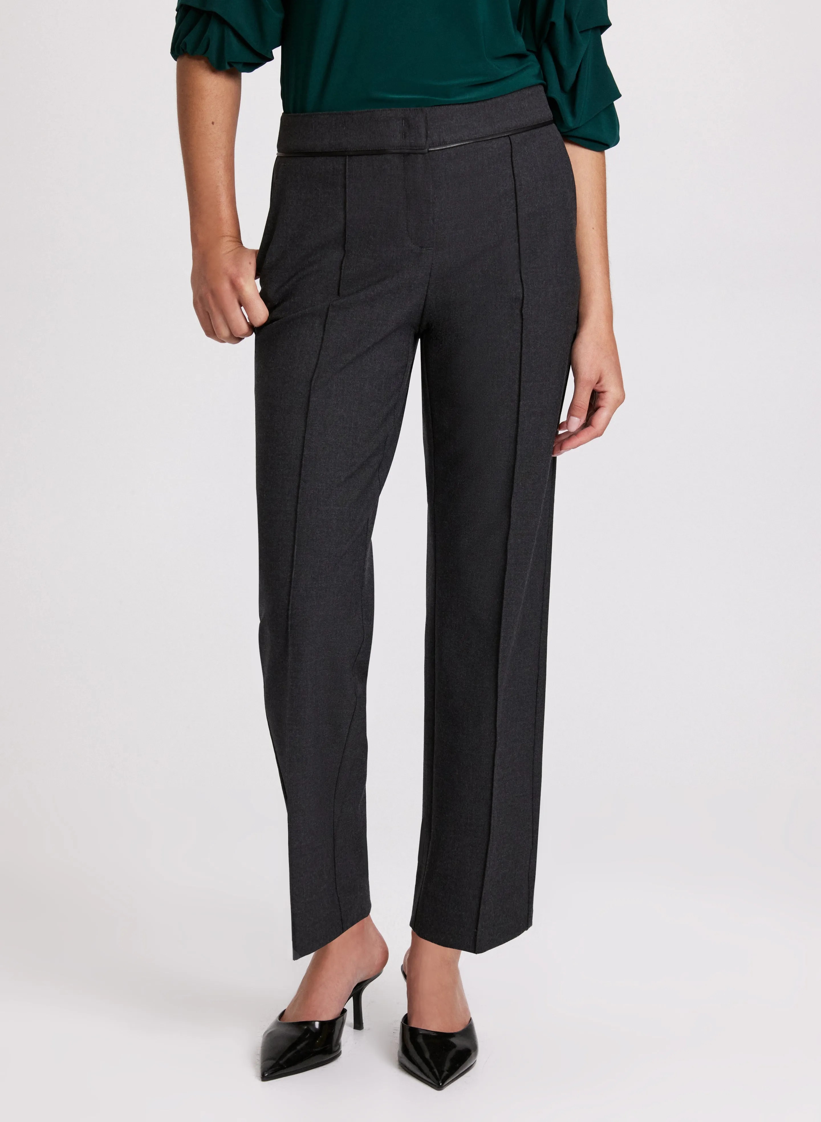 Laura Emma Straight-Leg Pants - Short Laura Emma Straight-Leg Pants - Short - Image 1