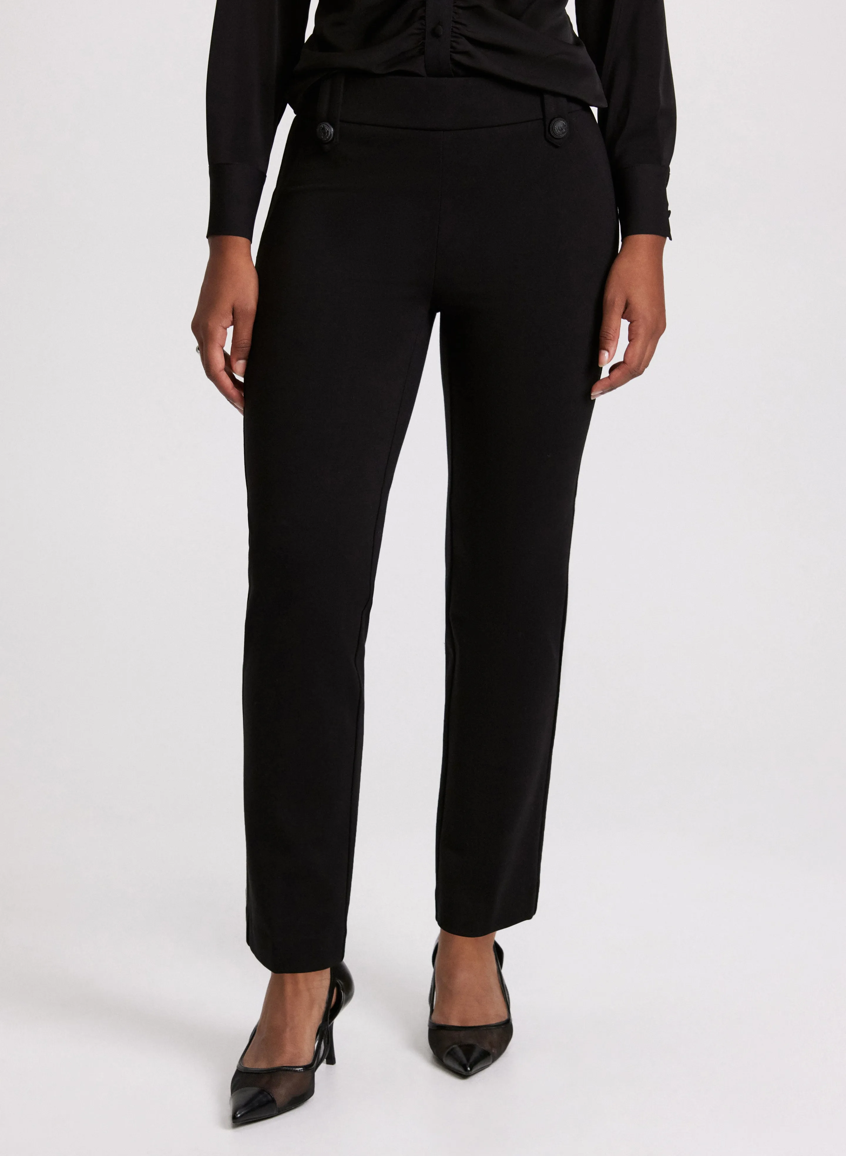 Laura Sofia Straight-Leg Pants Laura Sofia Straight-Leg Pants - Image 1