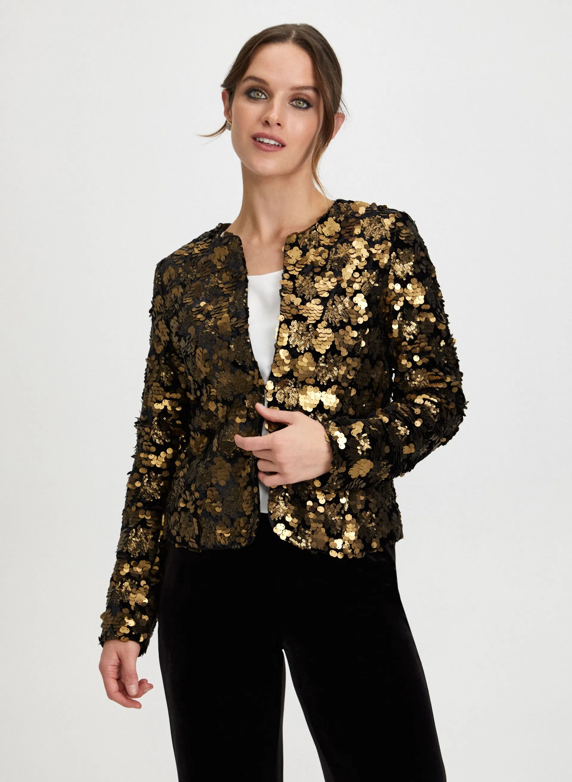 Laura Short Sequin Jacket Laura Short Sequin Jacket - Image 1