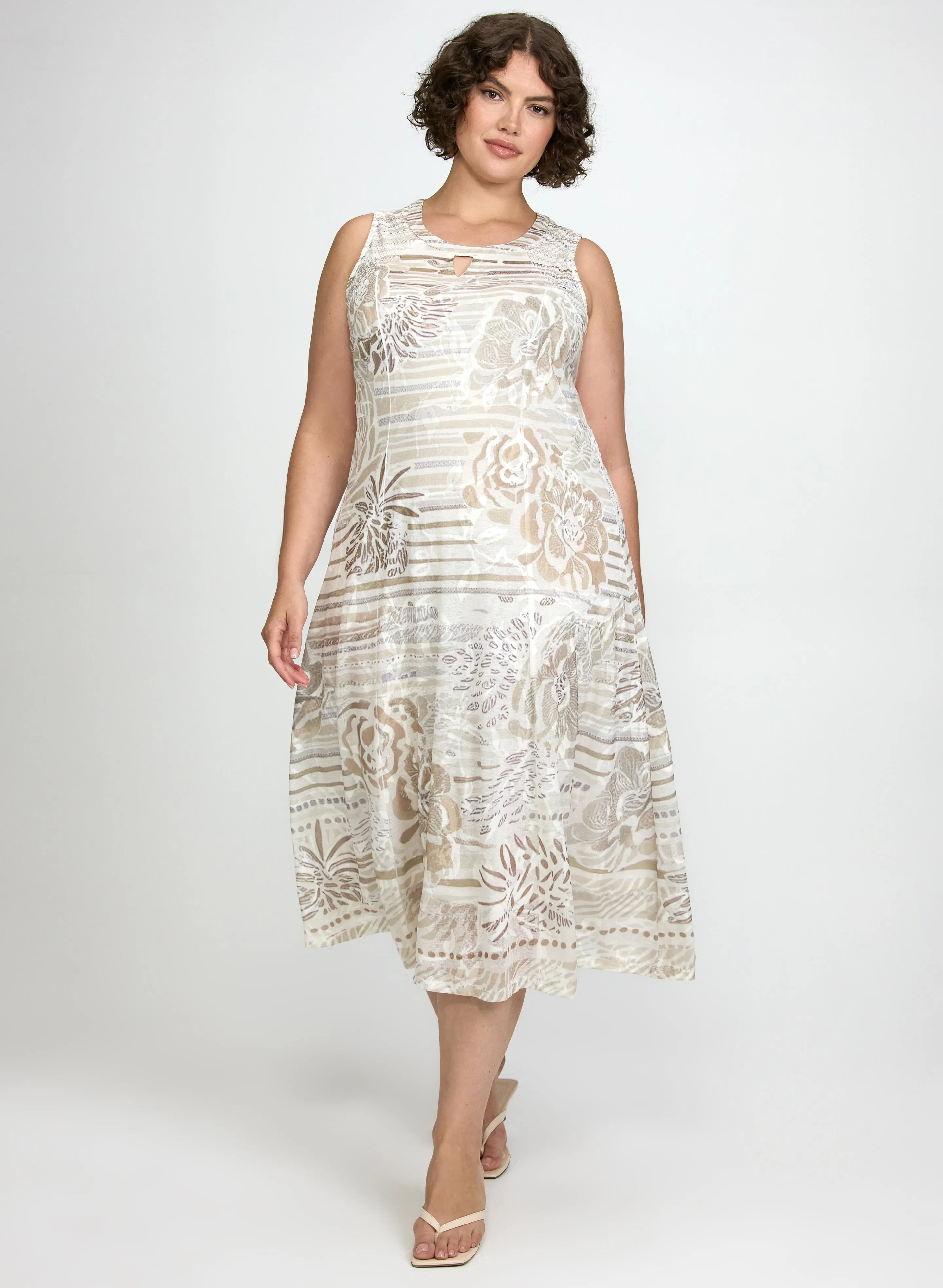Laura Tonal Printed Dress Laura Tonal Printed Dress - Image 1