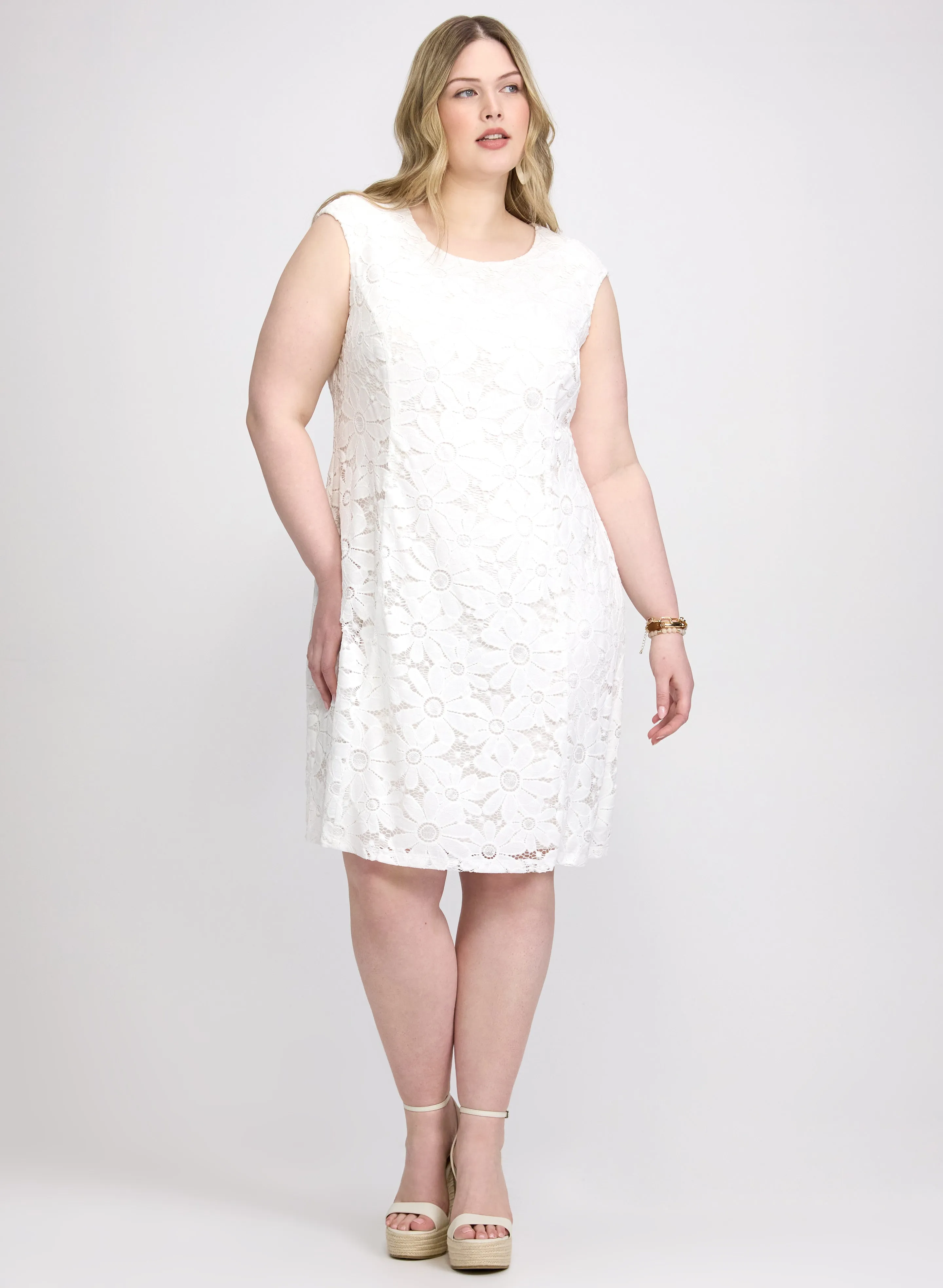 Laura Floral Lace Dress Laura Floral Lace Dress - Image 1