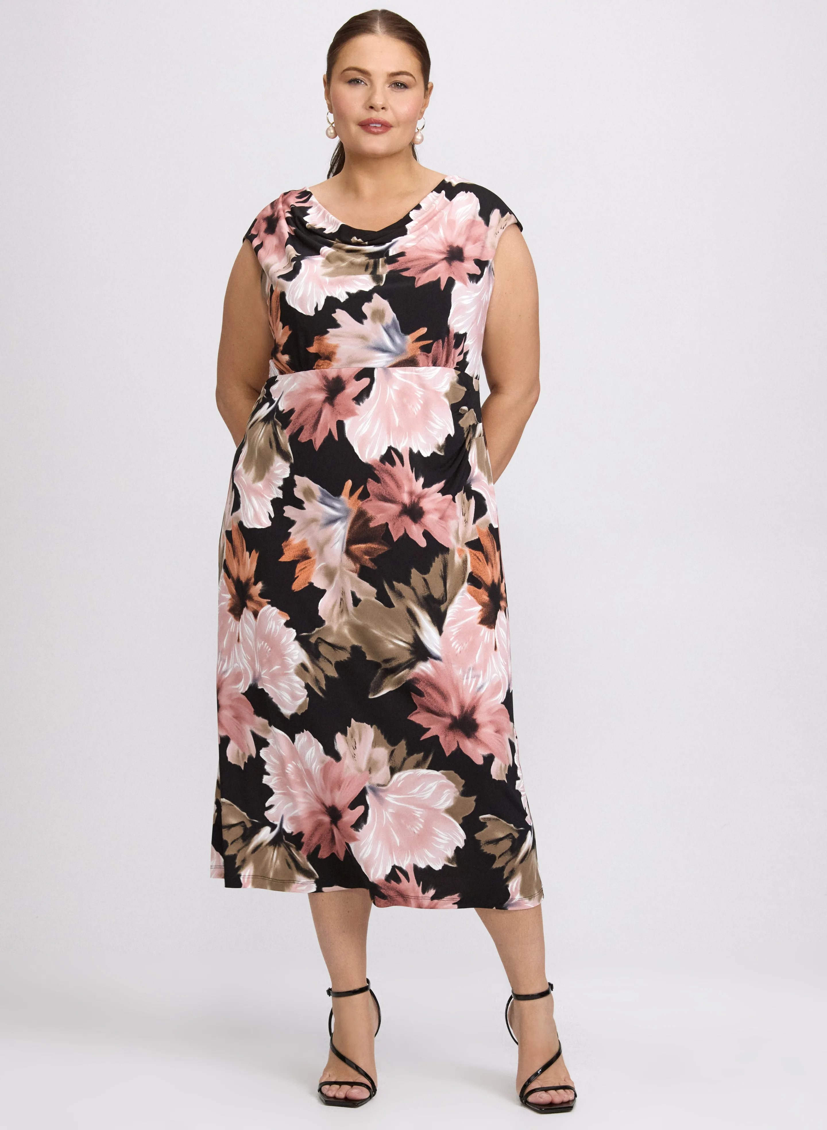 Laura Floral Midi Dress Laura Floral Midi Dress - Image 1