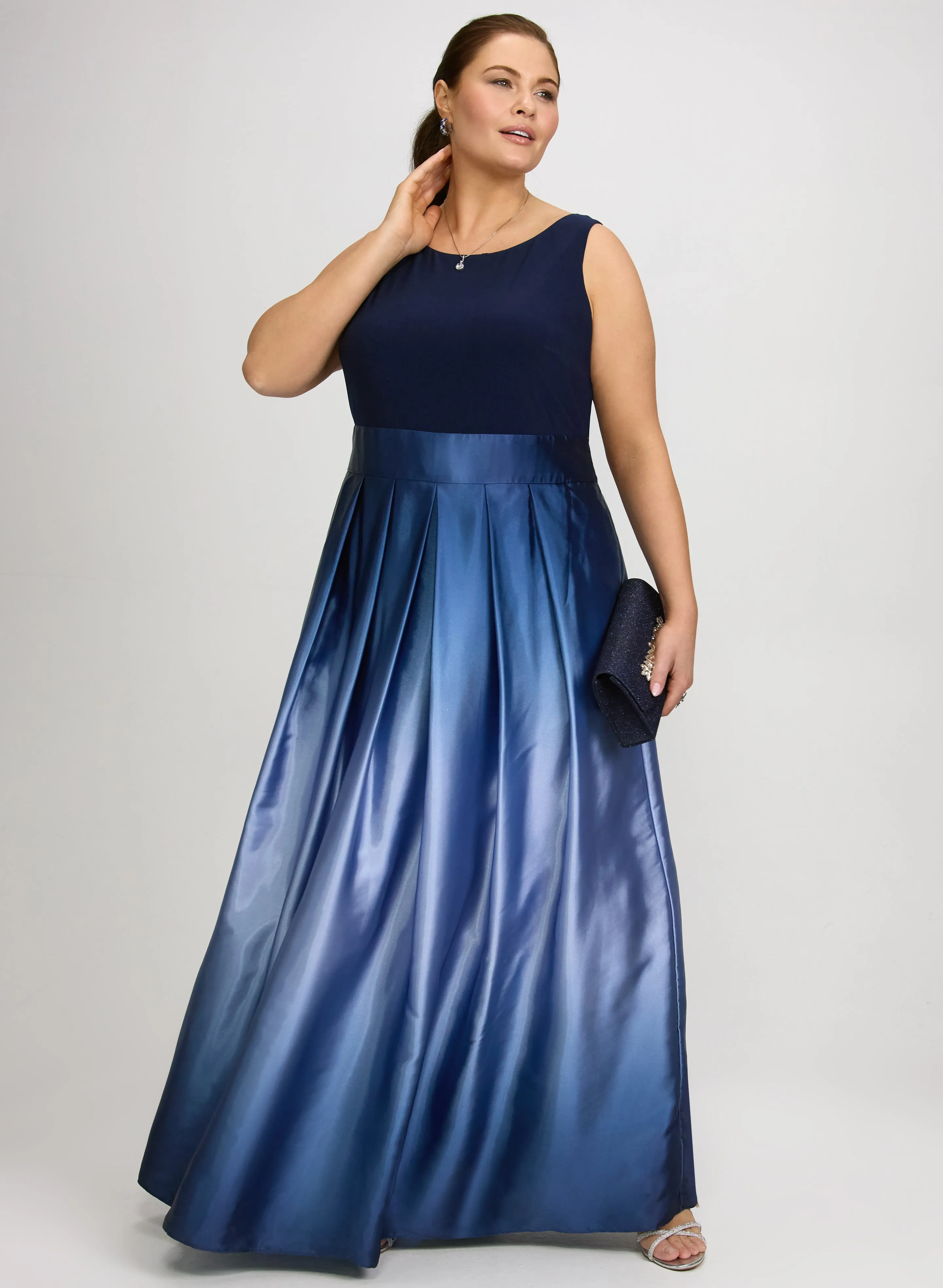 Laura Ombre Charmeuse Dress Laura Ombre Charmeuse Dress - Image 1
