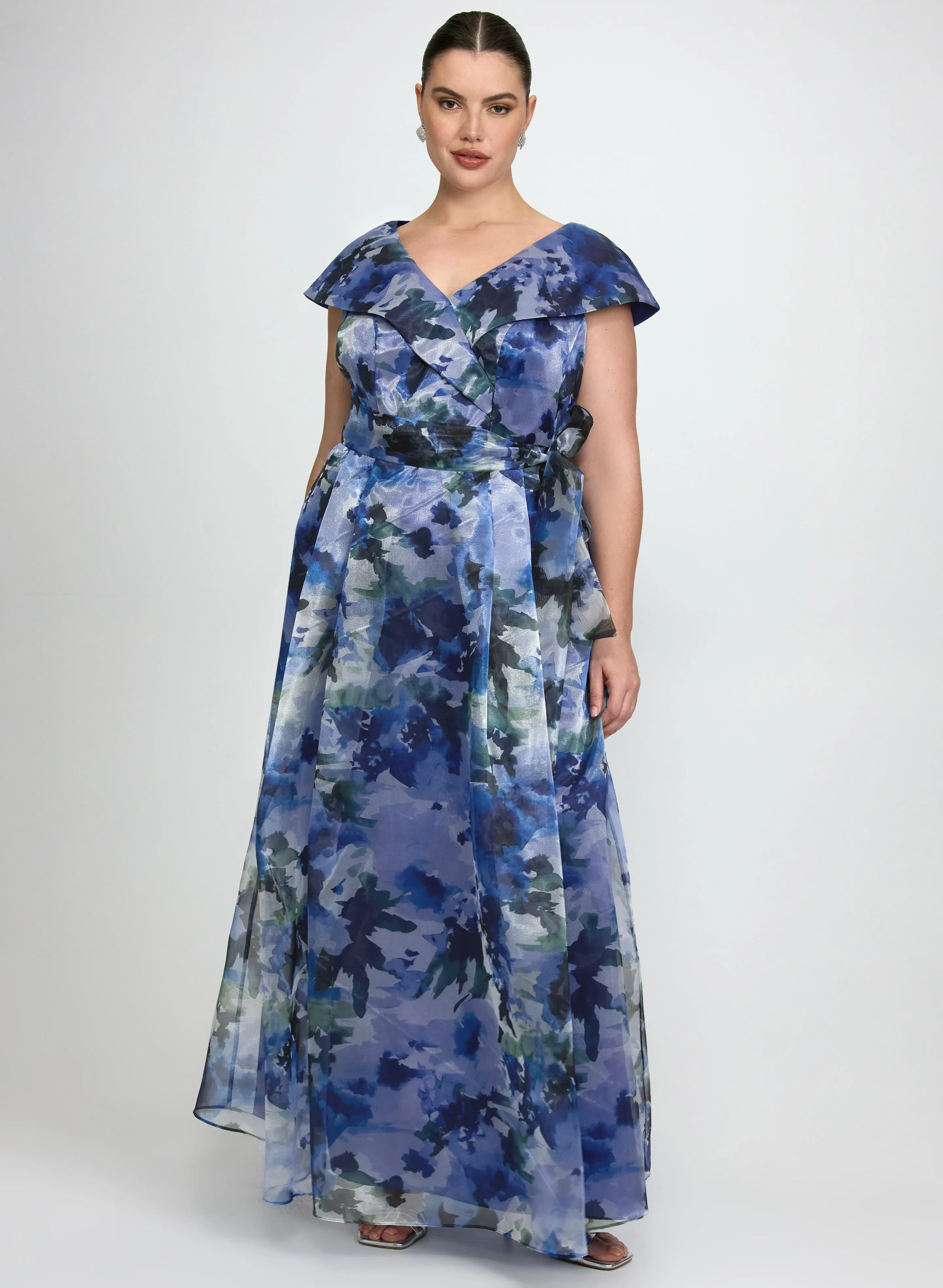 Laura Floral Organza Dress Laura Floral Organza Dress - Image 1