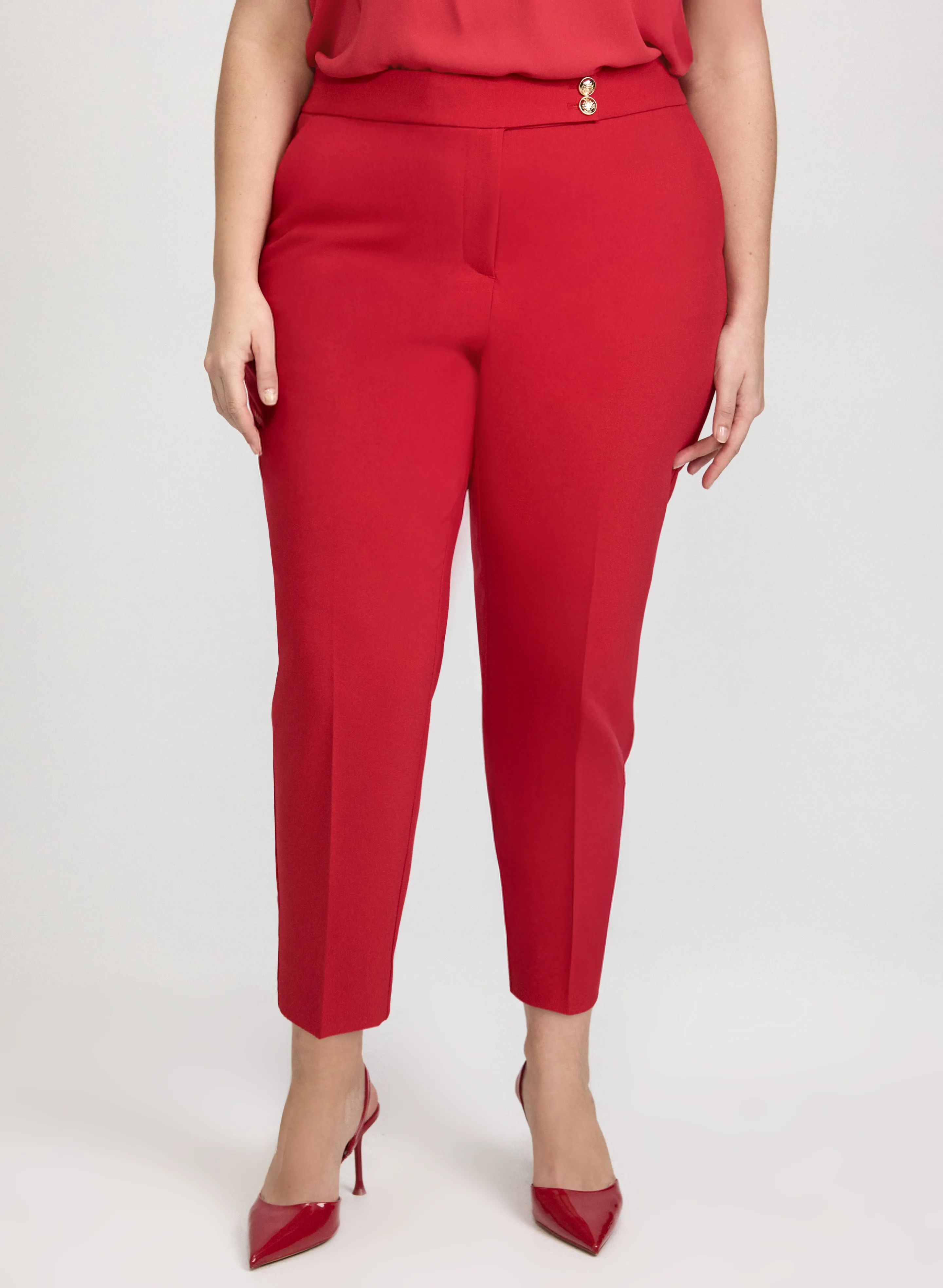 Laura Emma Slim-Leg Pants Laura Emma Slim-Leg Pants - Image 1