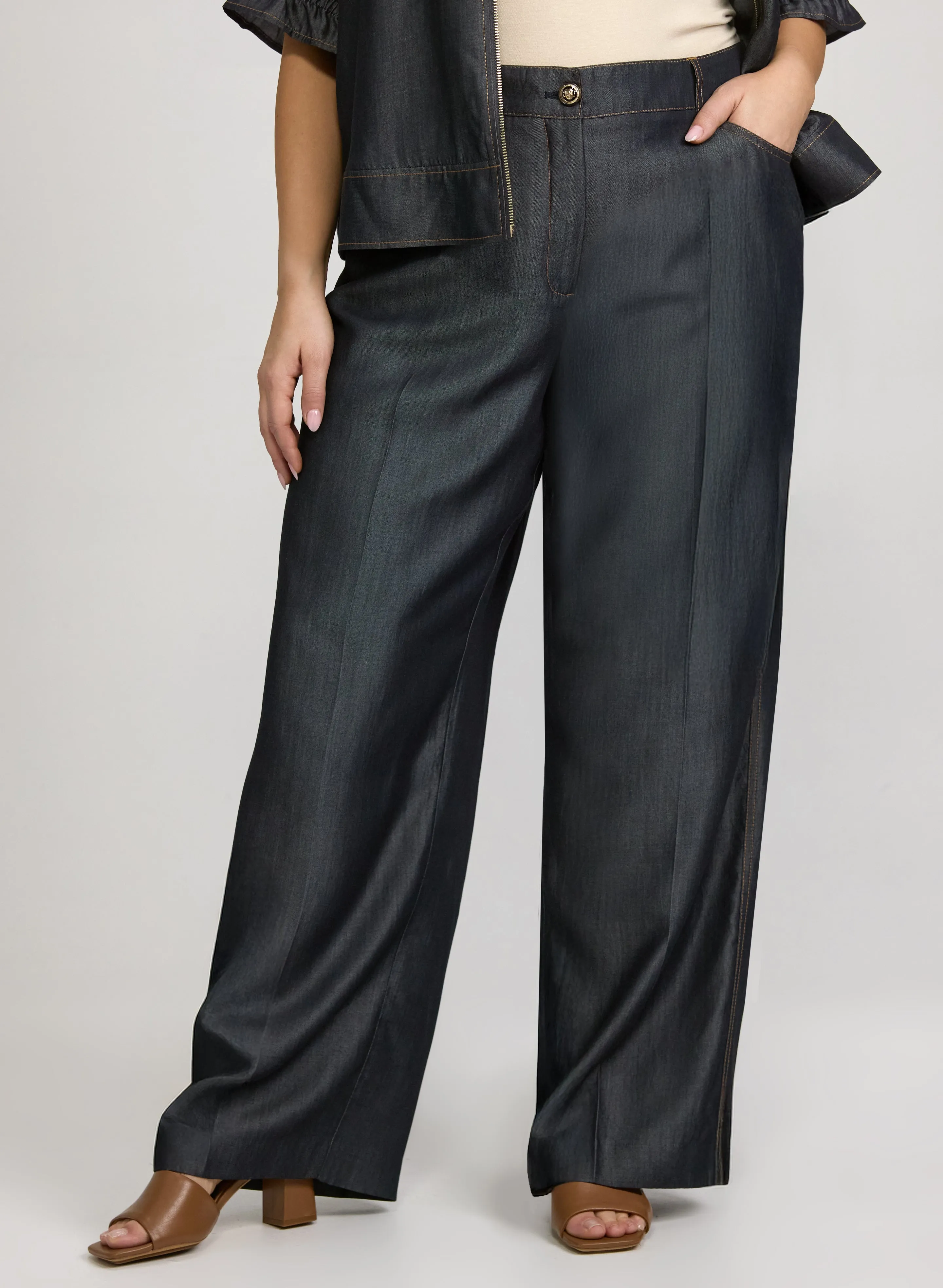 Laura Olivia Lyocell Pants Laura Olivia Lyocell Pants - Image 1