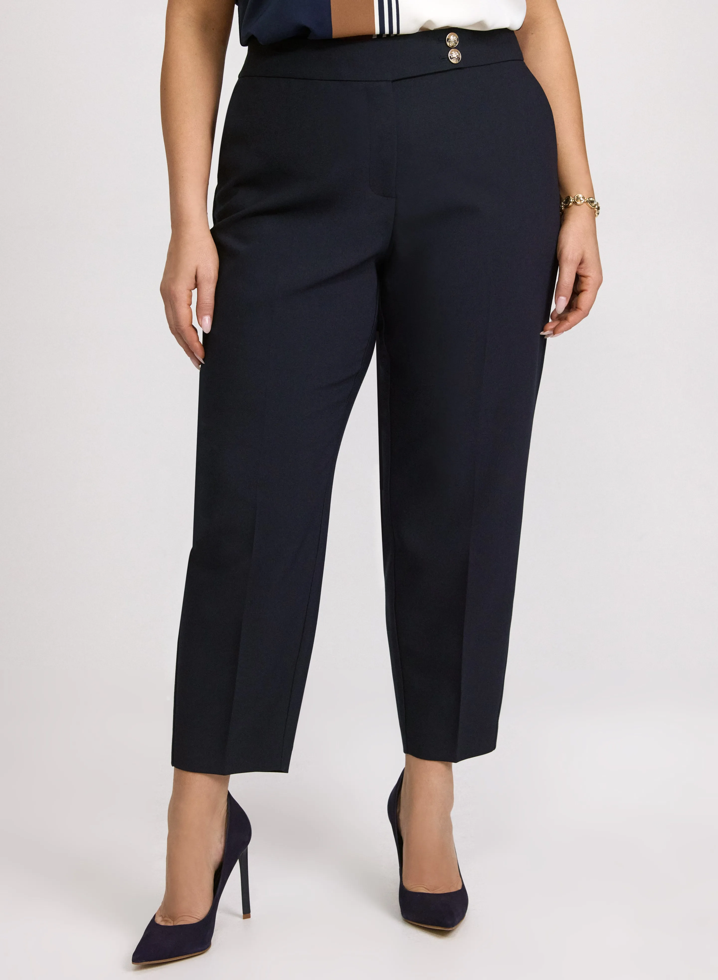 Laura Emma Slim-Leg Pants Laura Emma Slim-Leg Pants - Image 1