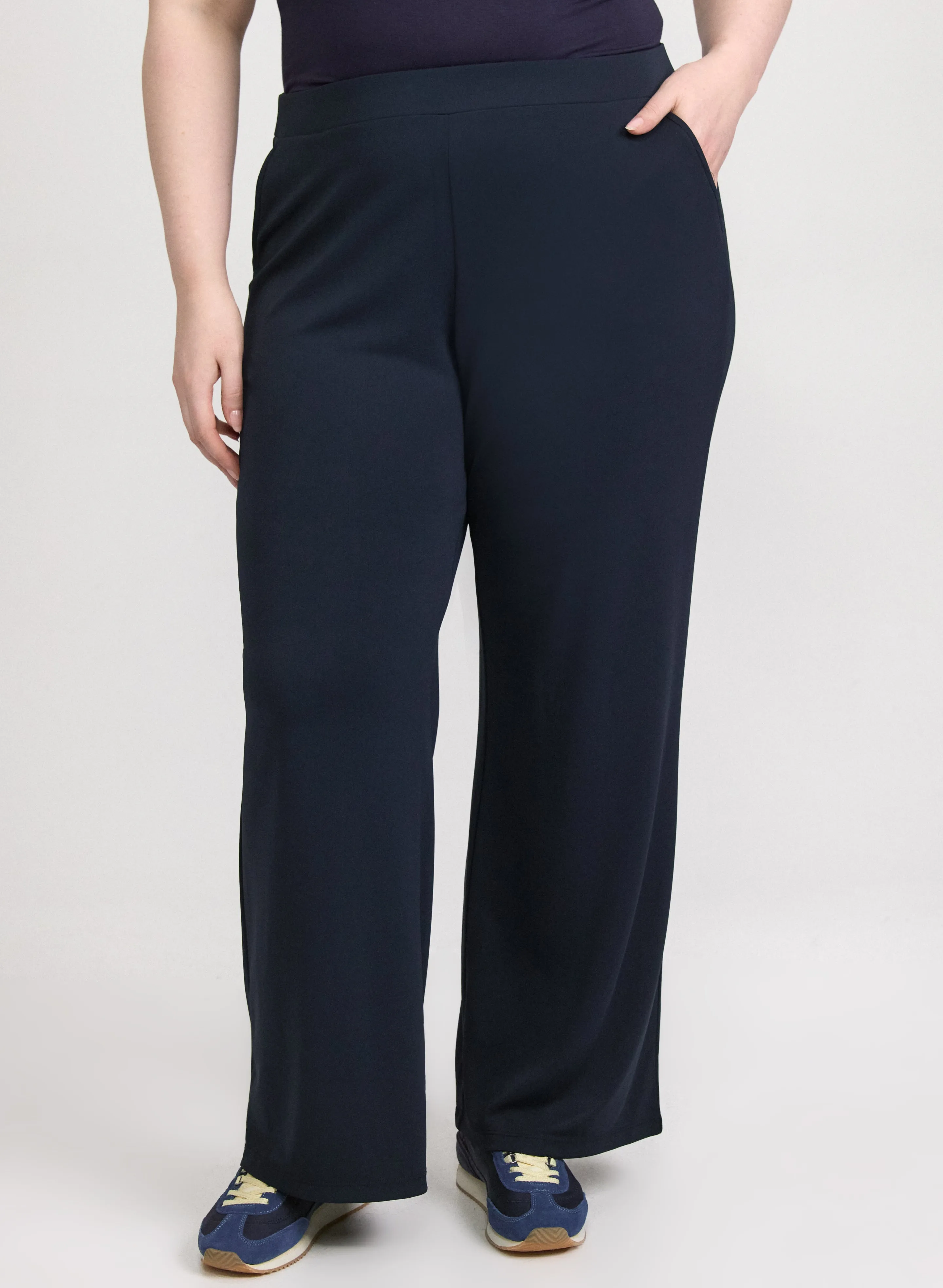 Laura Pull-On Wide-Leg Pants Laura Pull-On Wide-Leg Pants - Image 1