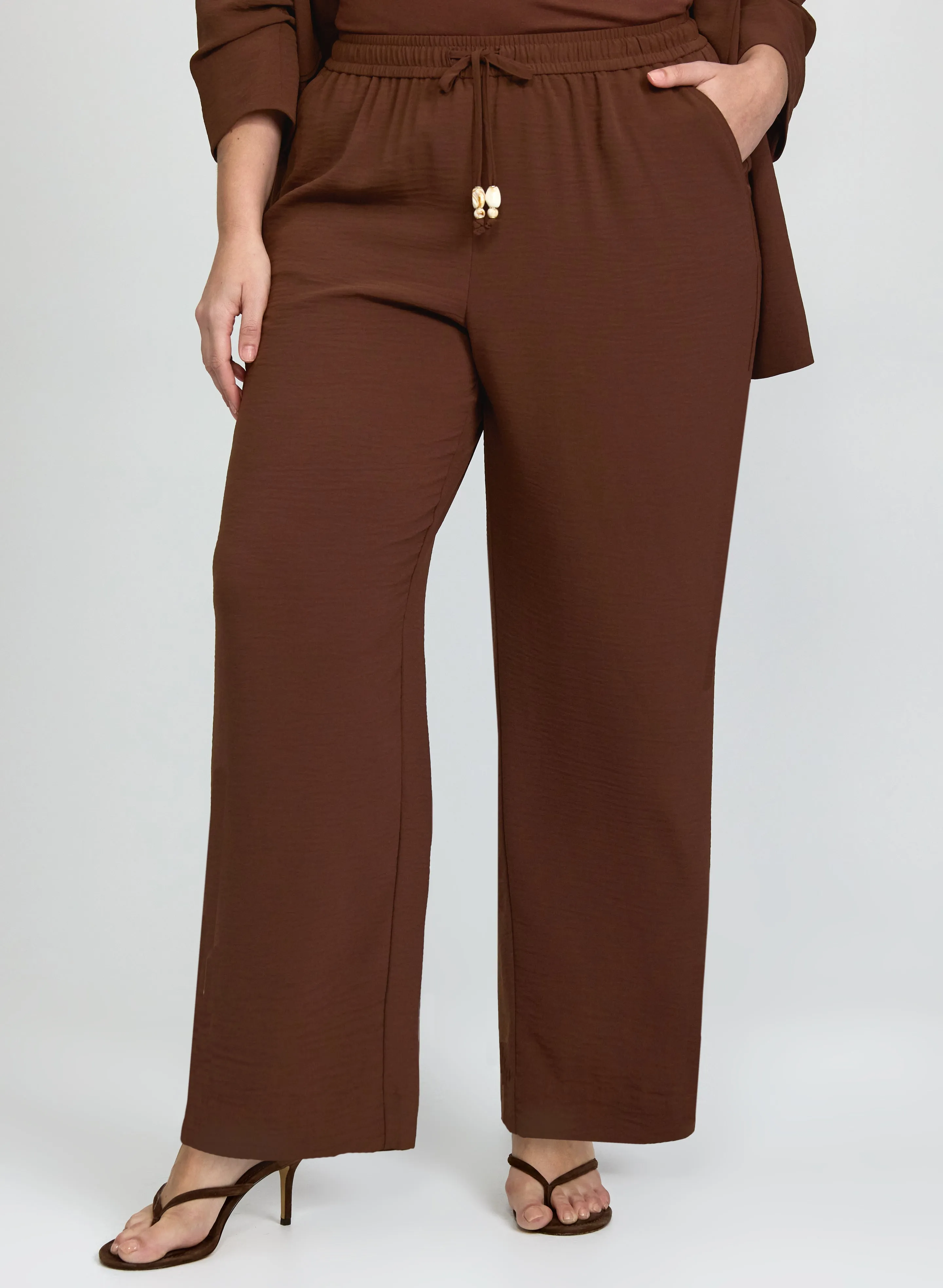 Laura Pull-On Straight-Leg Pants Laura Pull-On Straight-Leg Pants - Image 1