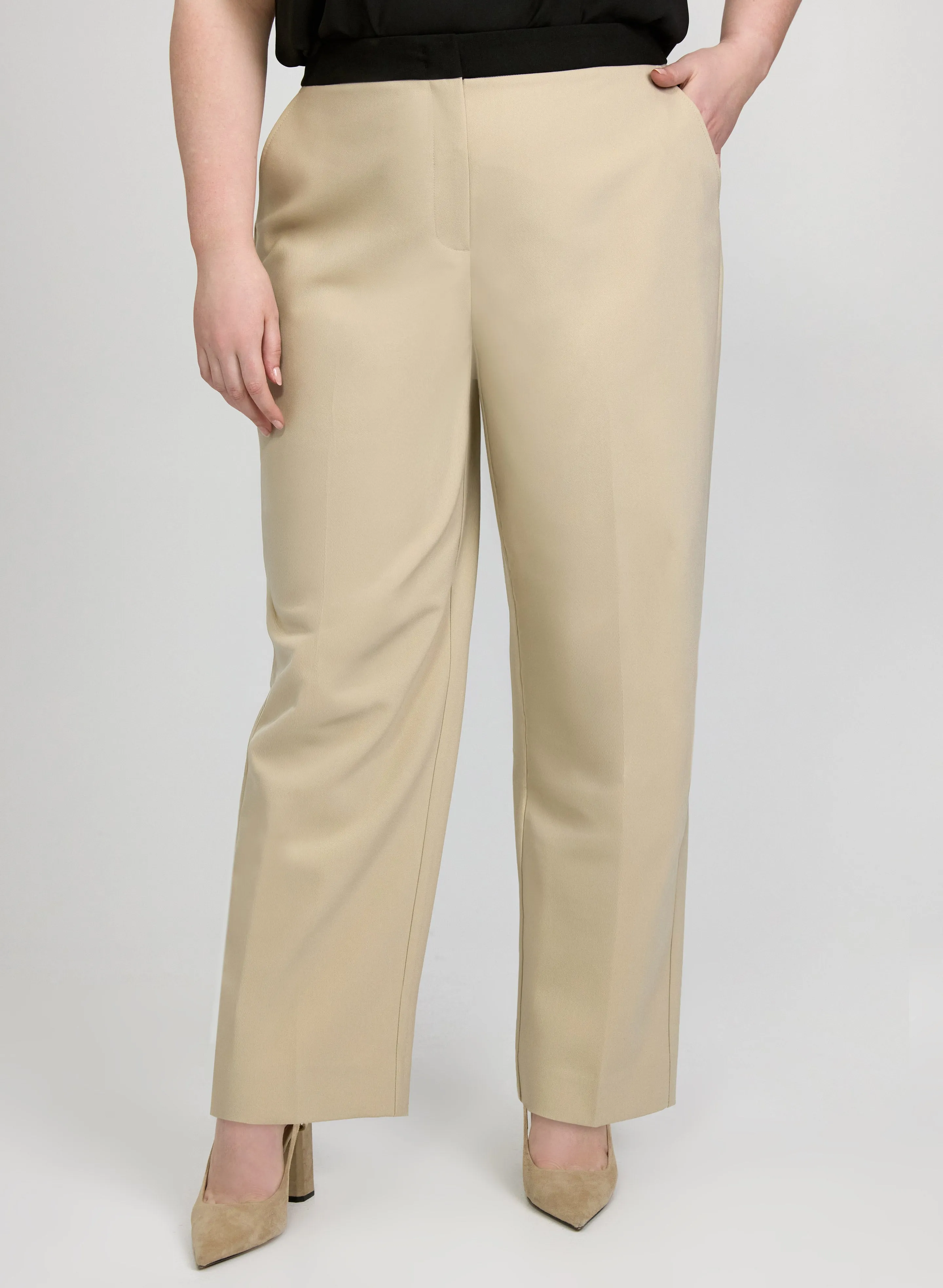 Laura Lily Straight-Leg Pants Laura Lily Straight-Leg Pants - Image 1