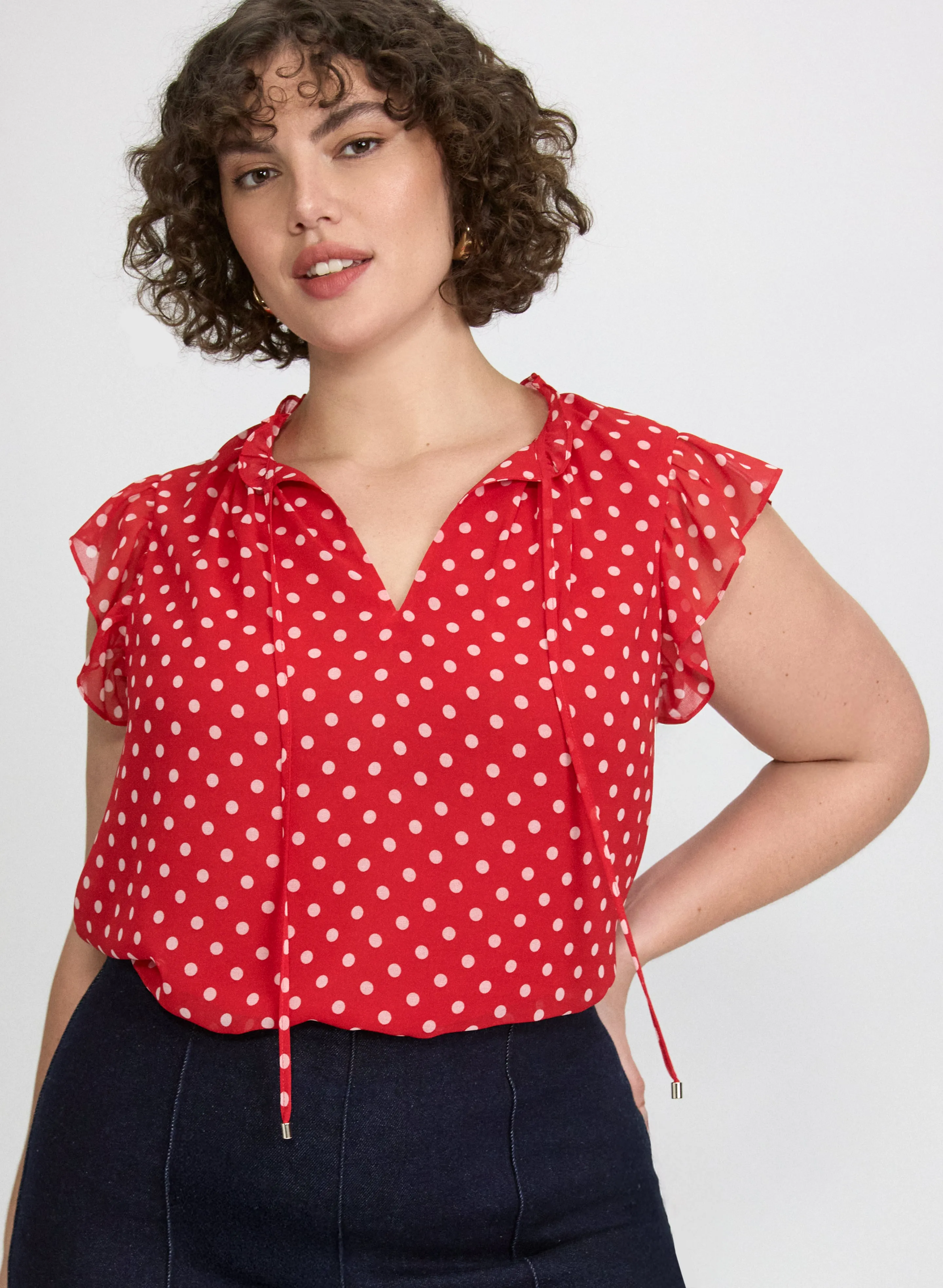 Laura Polka Dot Blouse Laura Polka Dot Blouse - Image 1
