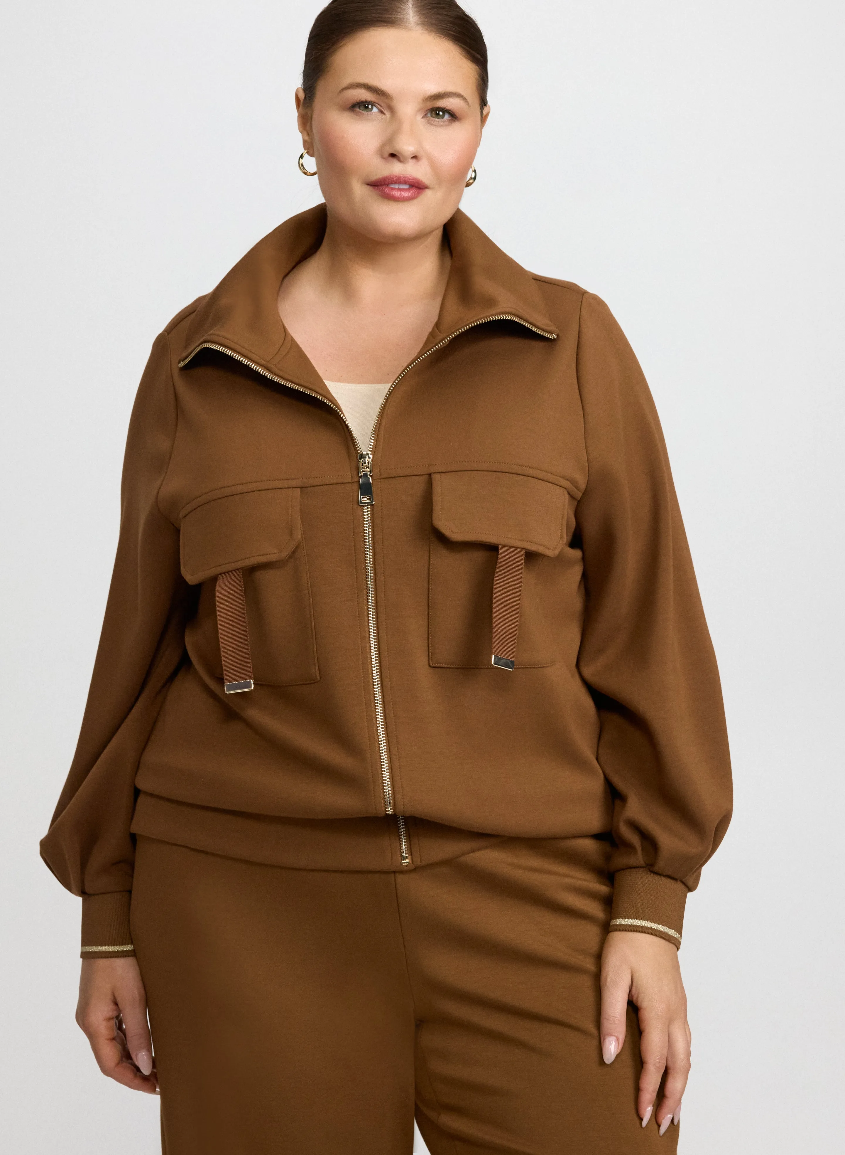 Laura Zip-Up Cover-Up - Plus Laura Zip-Up Cover-Up - Plus - Image 1