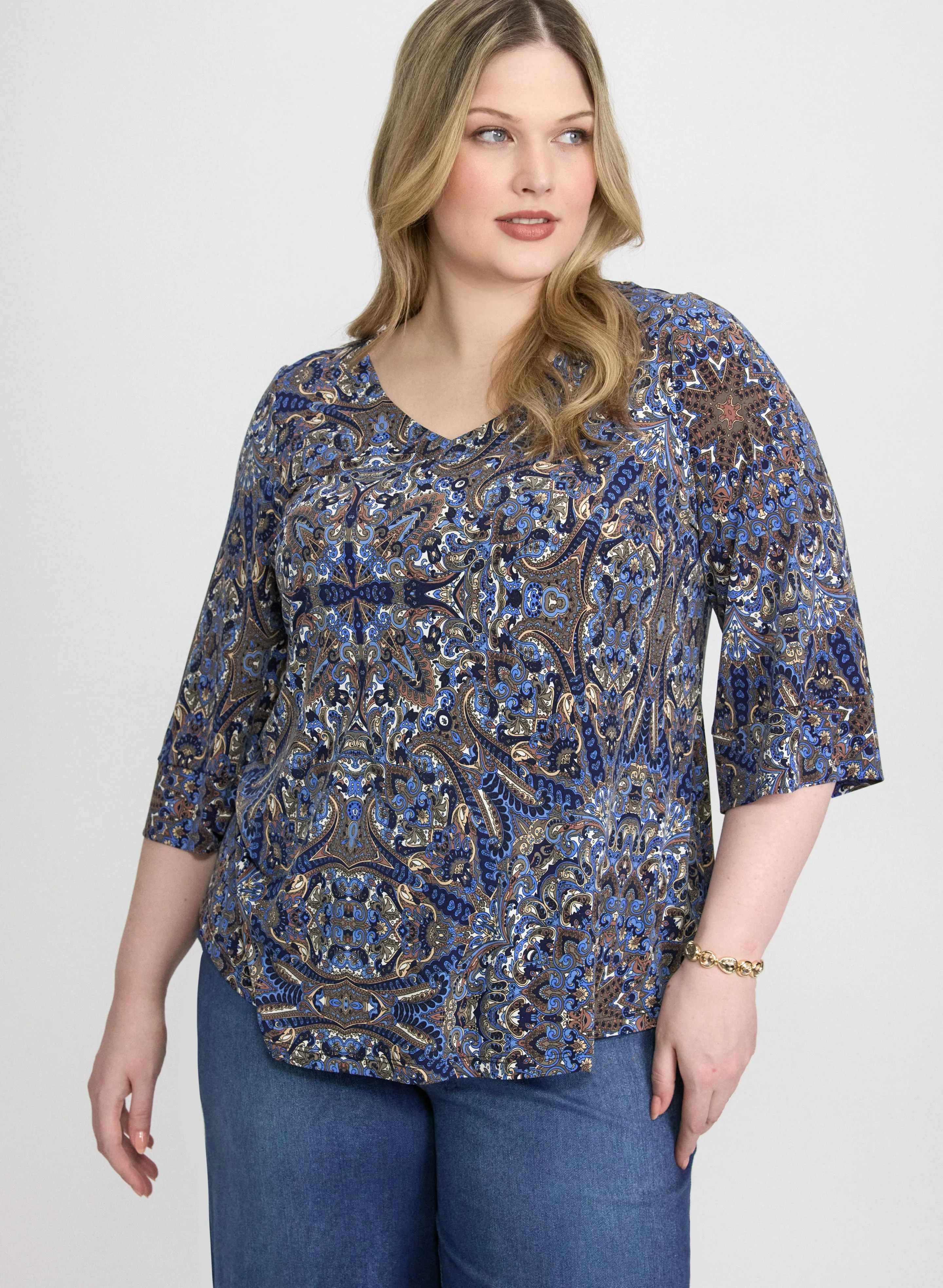 Laura Paisley Print Tunic Laura Paisley Print Tunic - Image 1