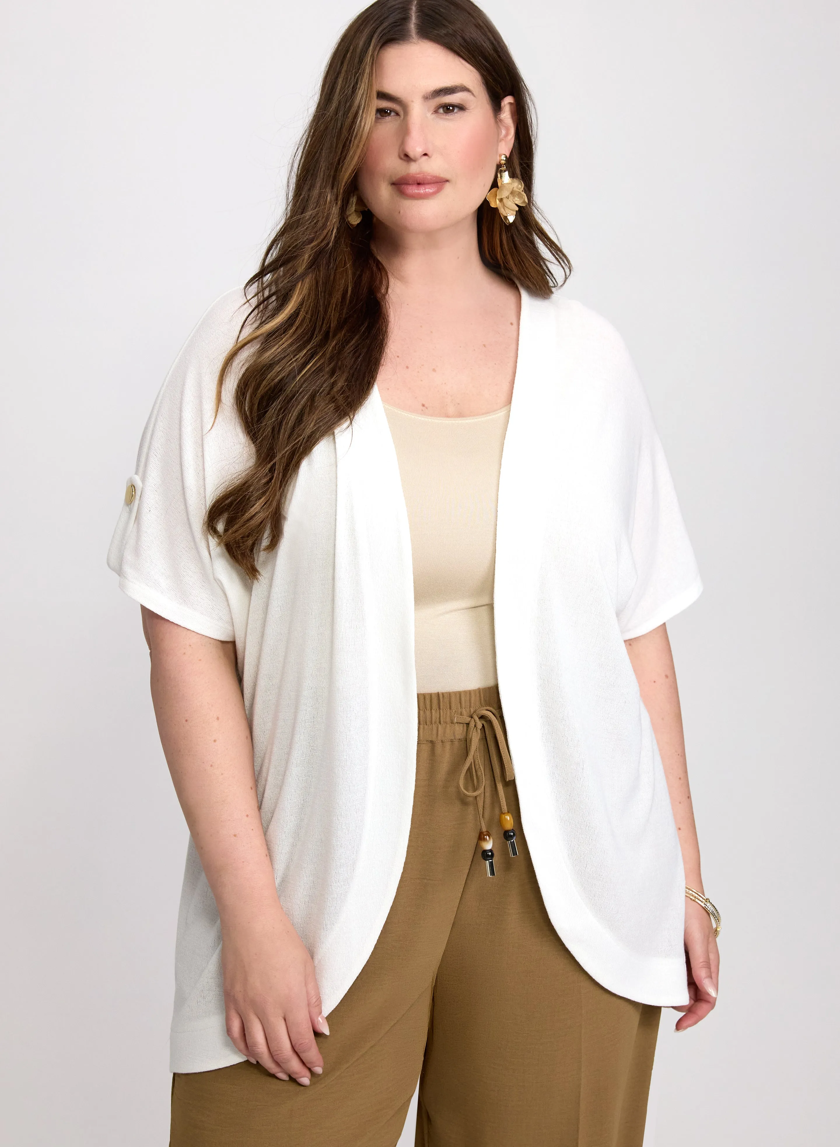 Laura Open-Front Cardigan Laura Open-Front Cardigan - Image 1
