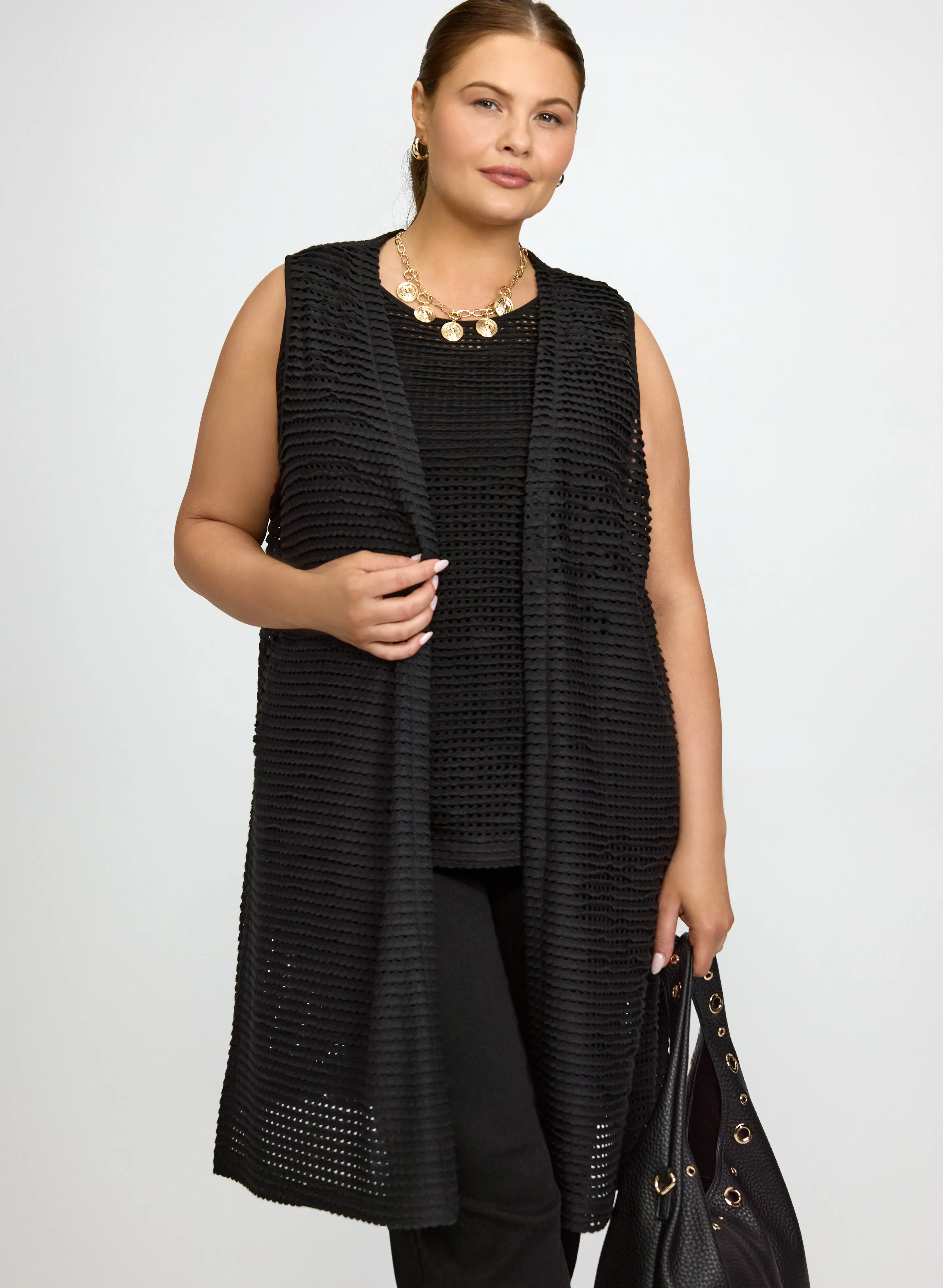 Laura Crochet Sweater Vest Laura Crochet Sweater Vest - Image 1