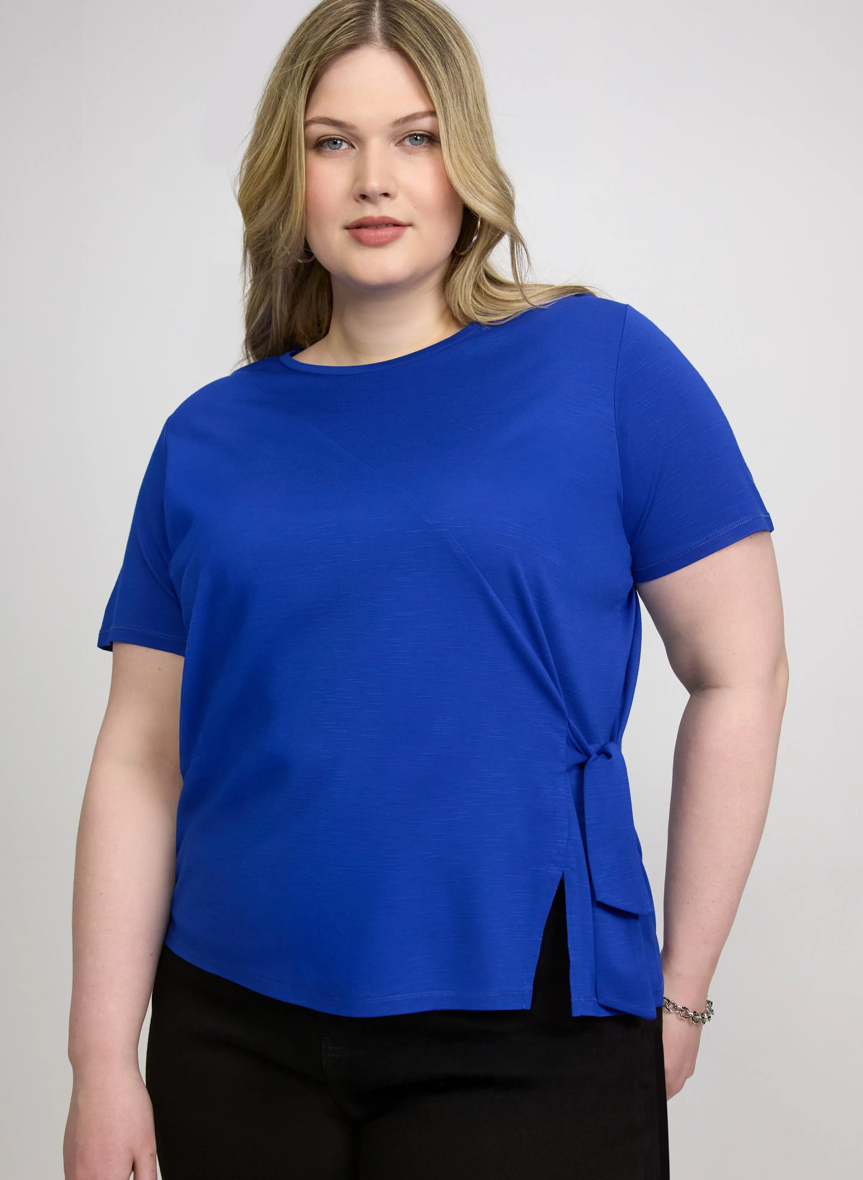 Laura Knot Detail T-Shirt Laura Knot Detail T-Shirt - Image 1