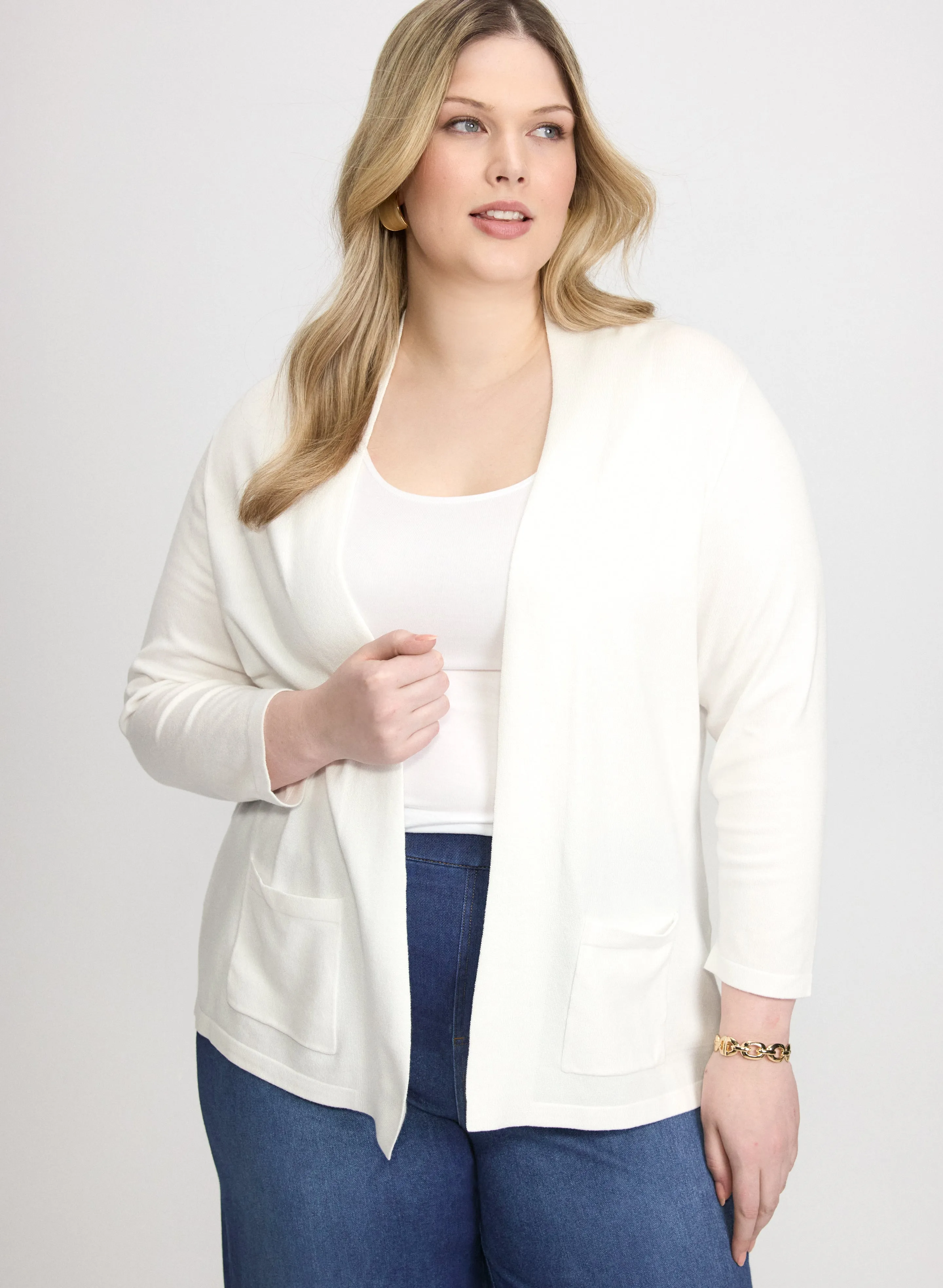 Laura Open-Front Cardigan Laura Open-Front Cardigan - Image 1
