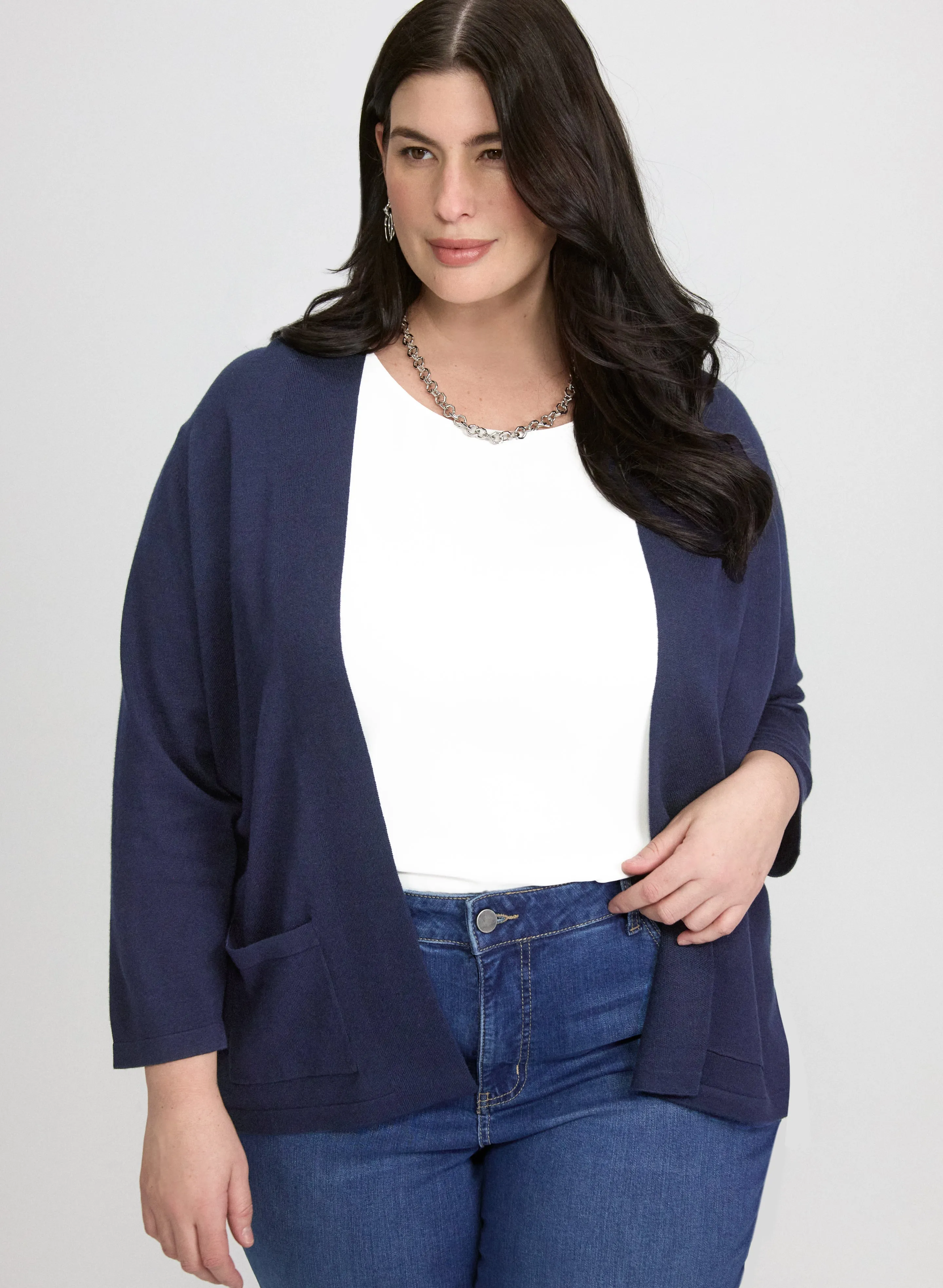 Laura Open-Front Cardigan Laura Open-Front Cardigan - Image 1