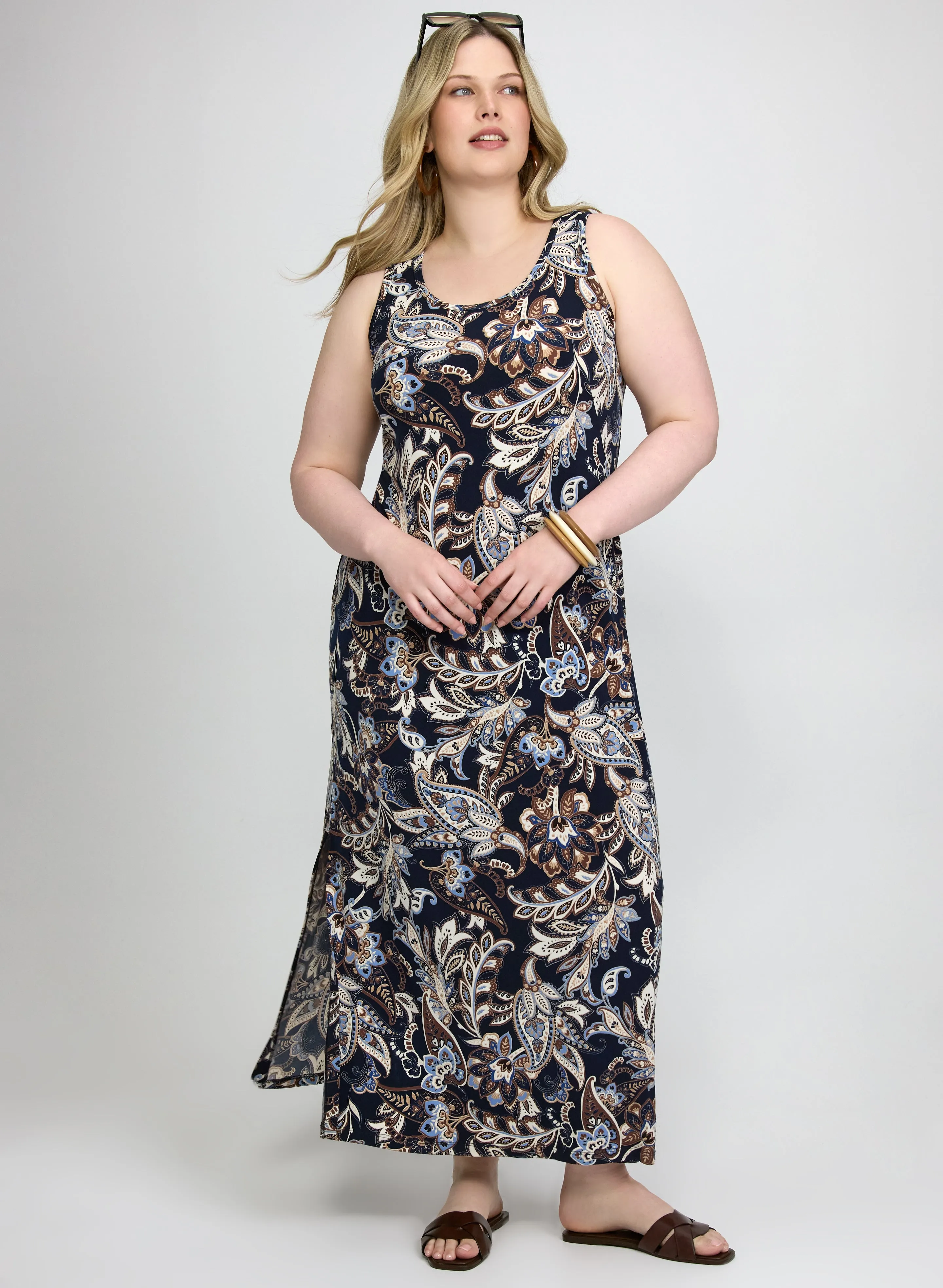 Laura Paisley Maxi Dress Laura Paisley Maxi Dress - Image 1