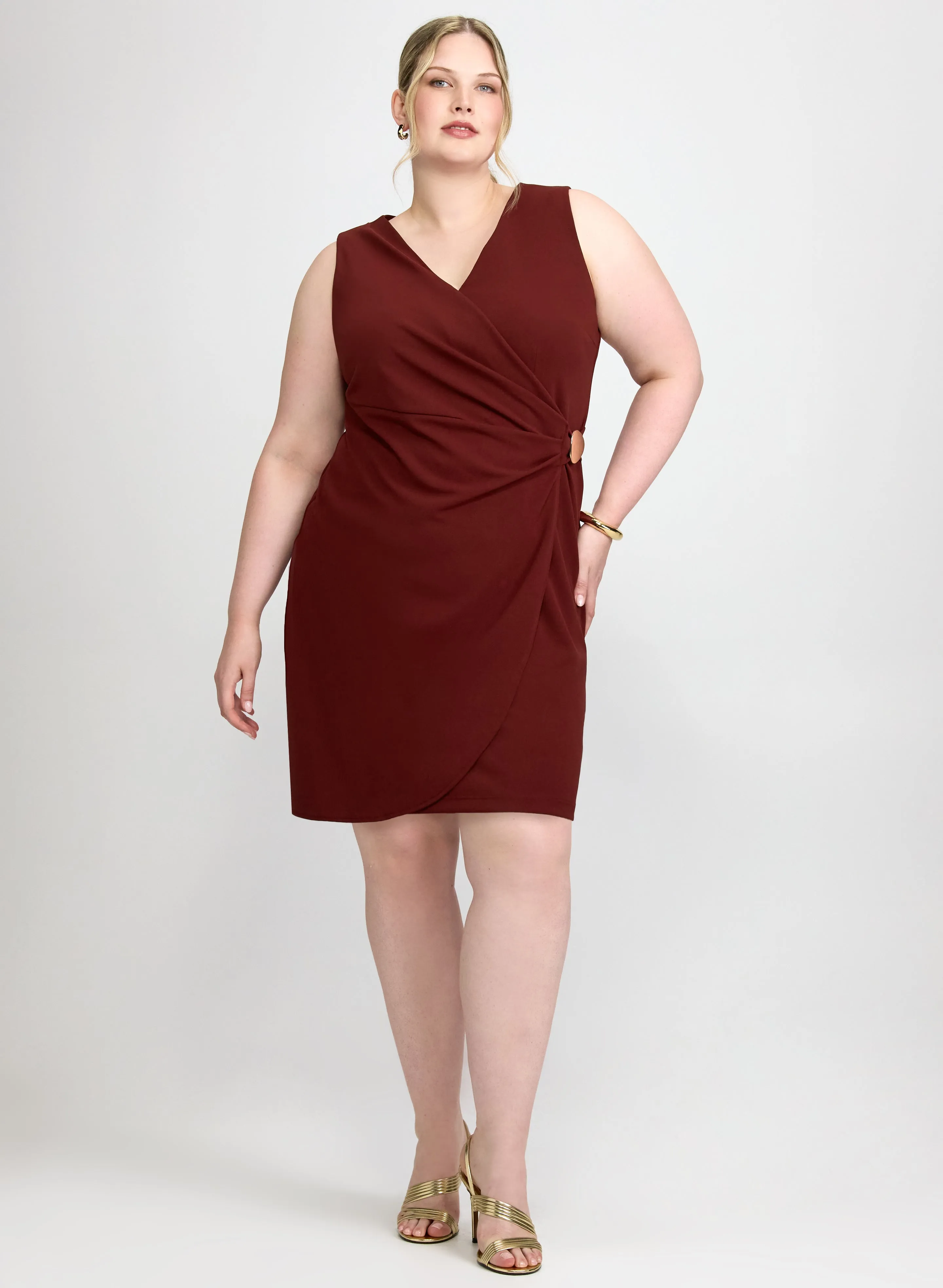 Laura Fitted Scuba Crepe Dress Laura Fitted Scuba Crepe Dress - Image 1