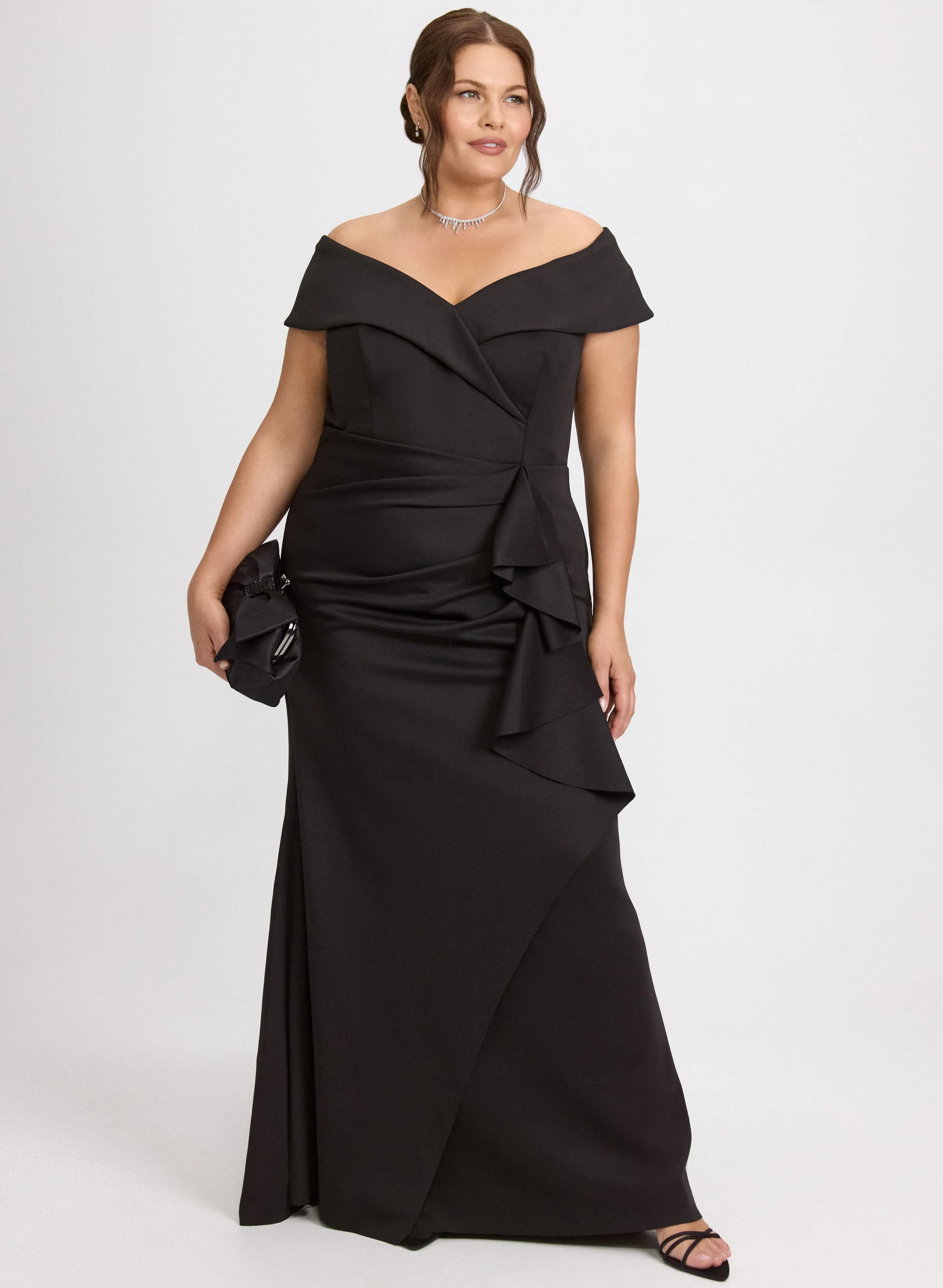 Laura Off-The-Shoulder Dress Laura Off-The-Shoulder Dress - Image 1