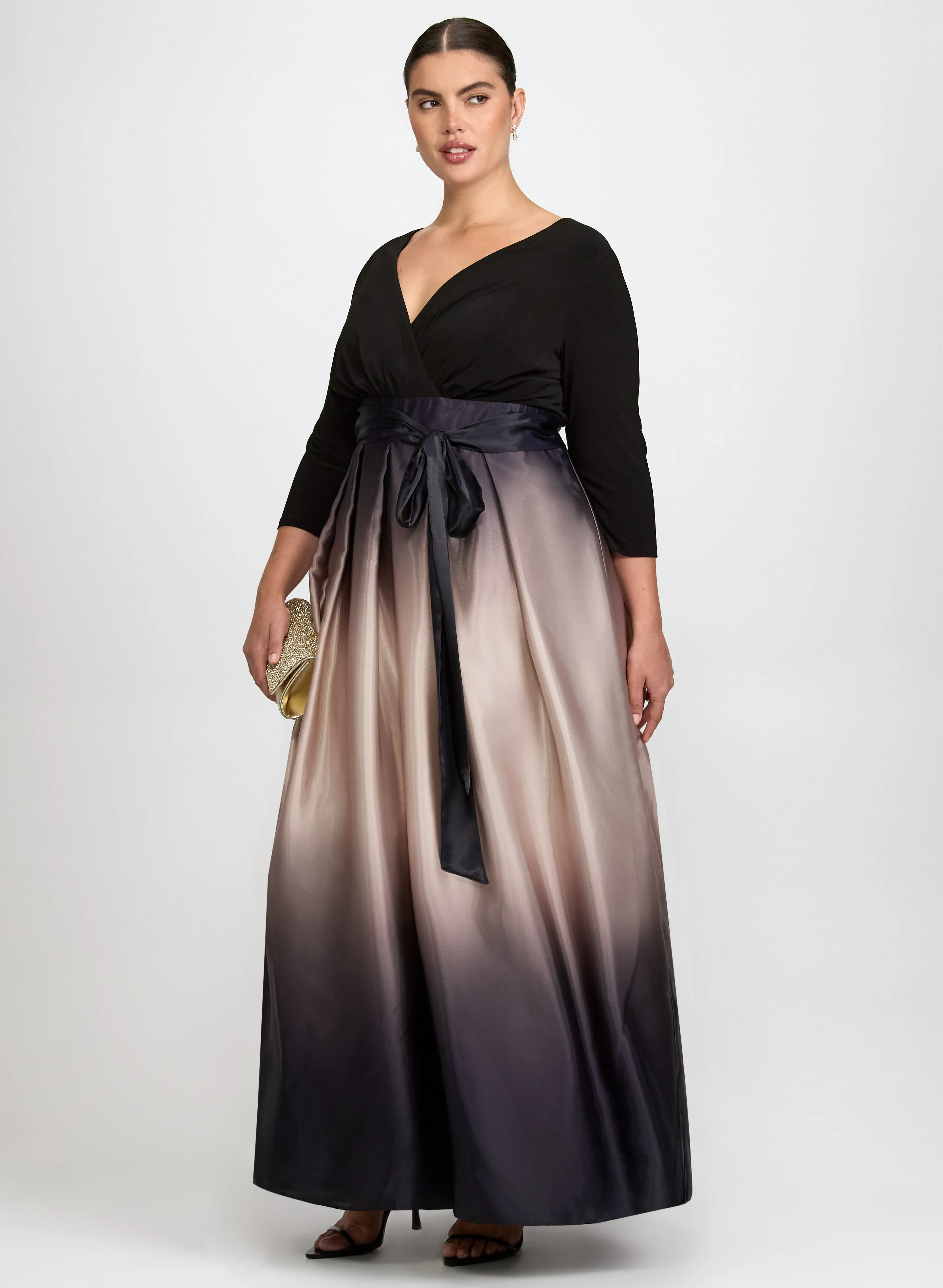 Laura Ombre Satin Dress Laura Ombre Satin Dress - Image 1