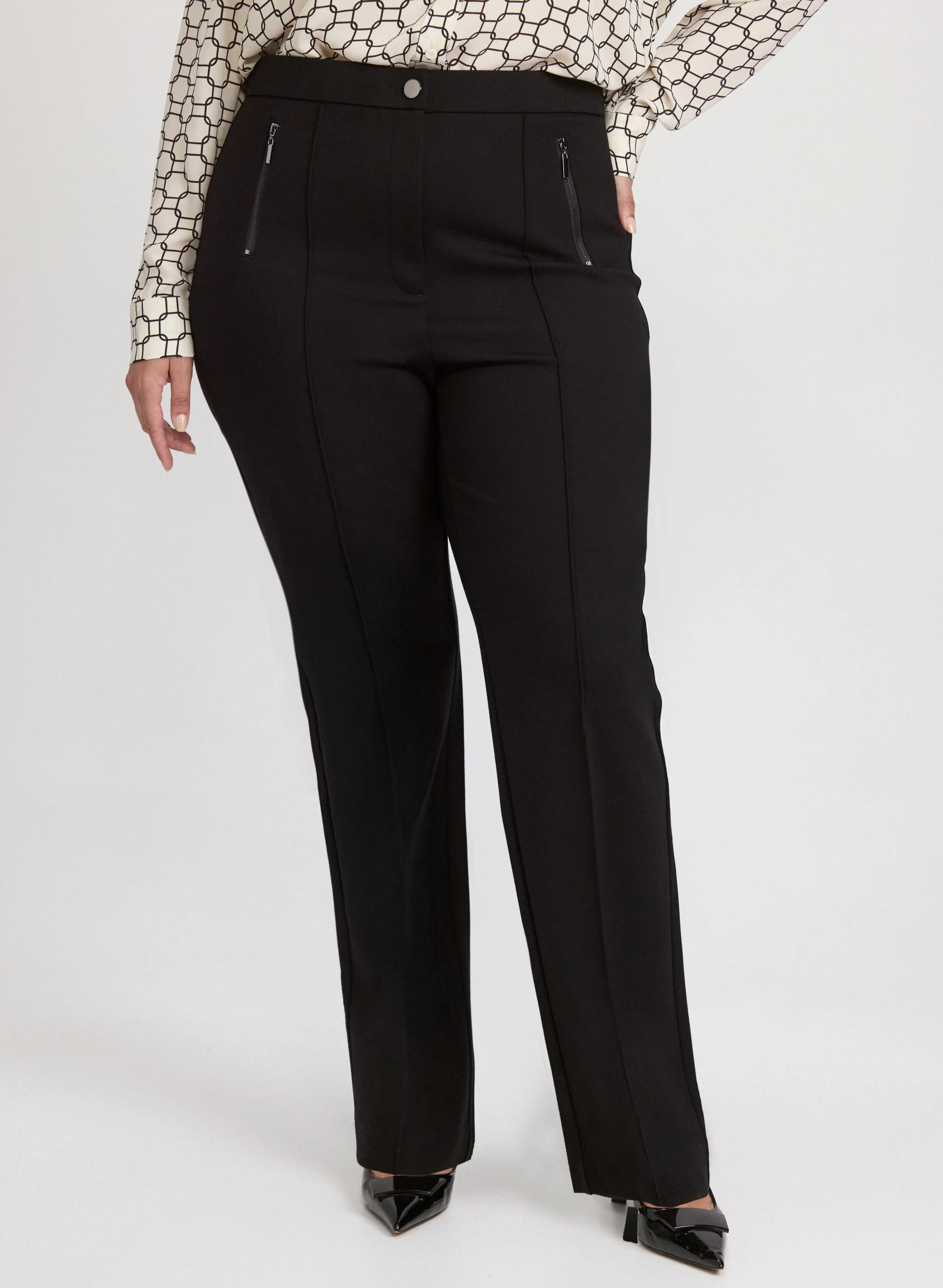 Laura Mia Straight-Leg Pants Laura Mia Straight-Leg Pants - Image 1