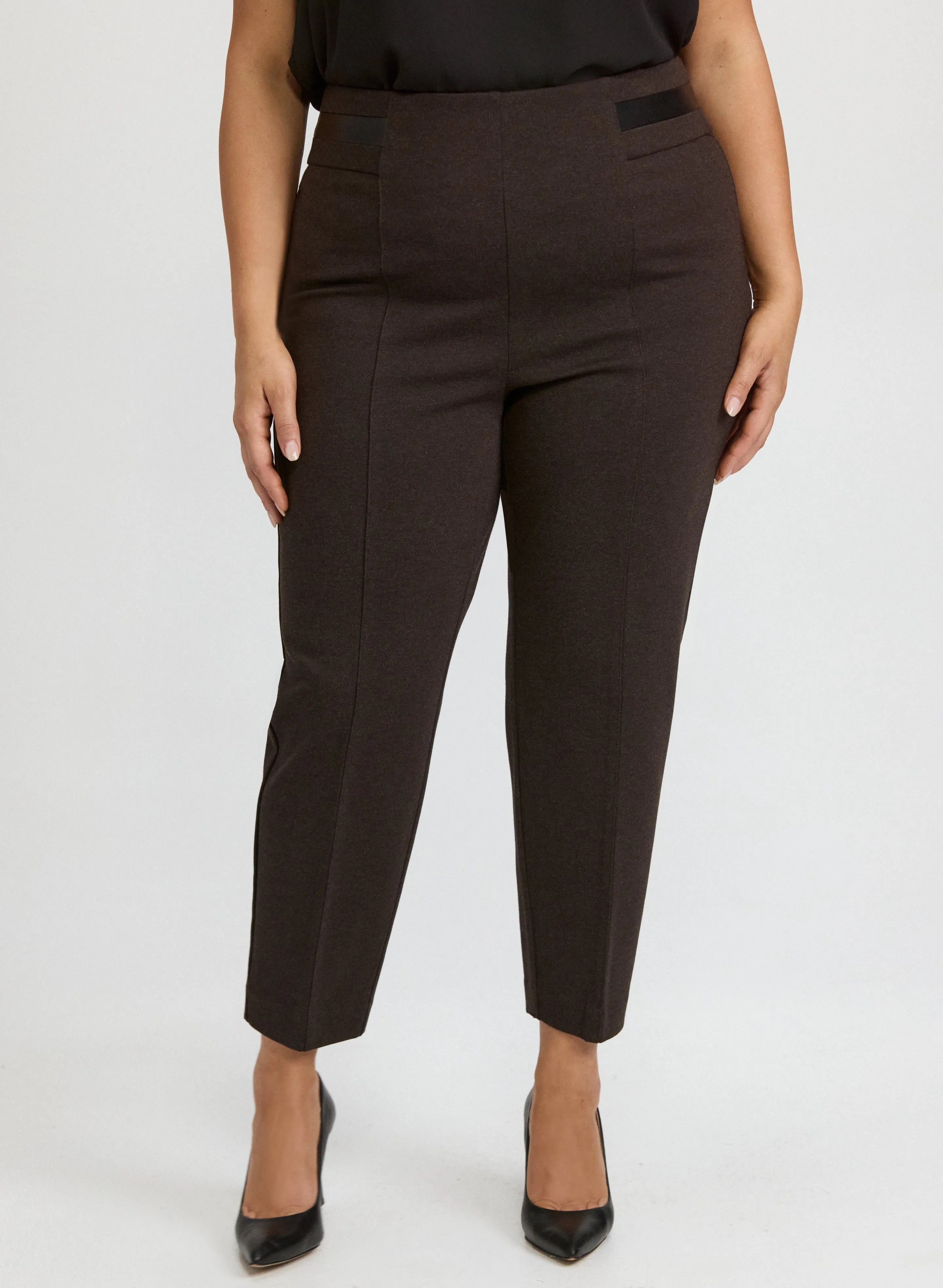 Laura Sofia Pull-On Slim-Leg Pants Laura Sofia Pull-On Slim-Leg Pants - Image 1