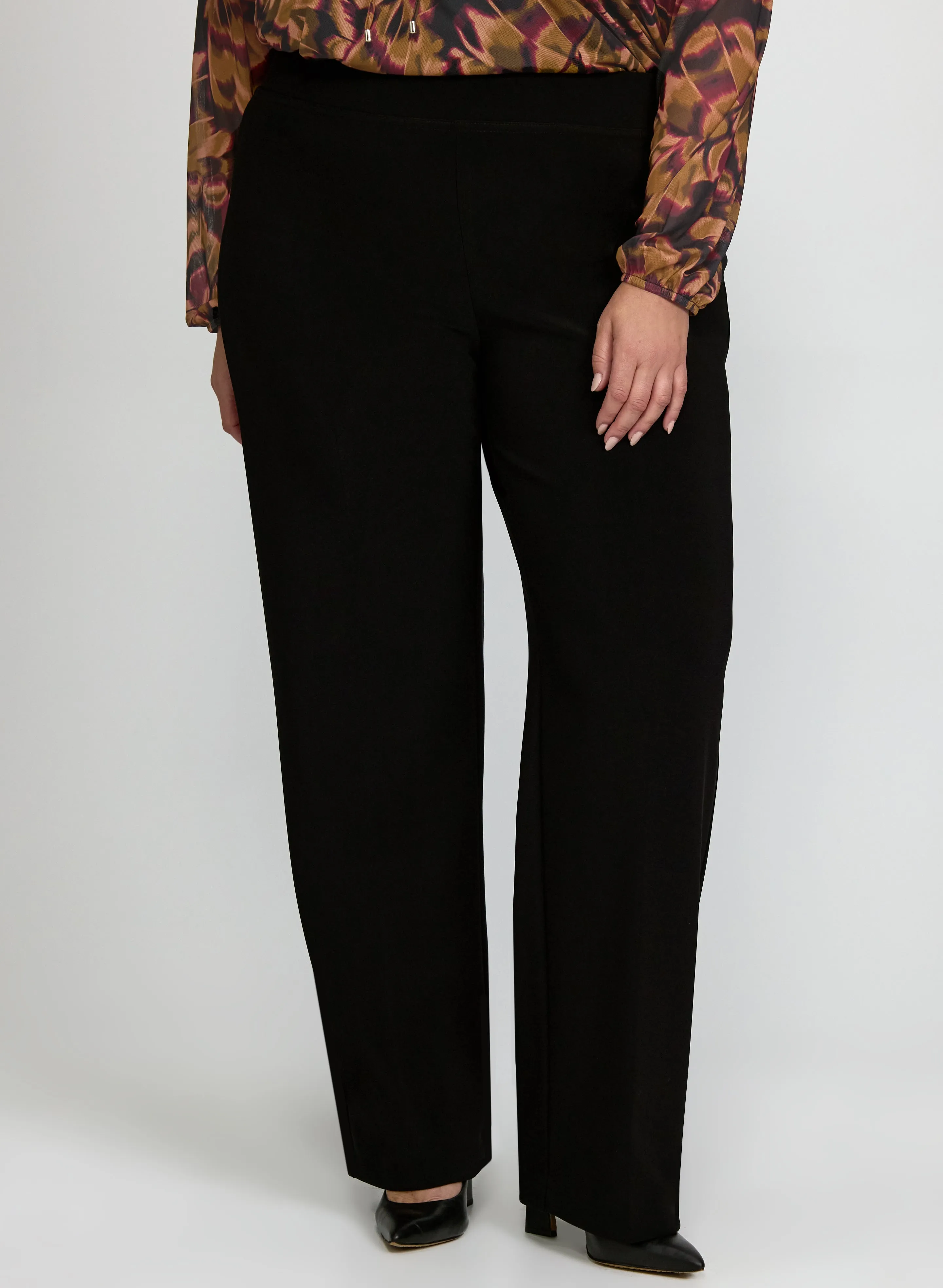 Laura Joseph Ribkoff - Pull-On Flare-Leg Pants Laura Joseph Ribkoff - Pull-On Flare-Leg Pants - Image 1