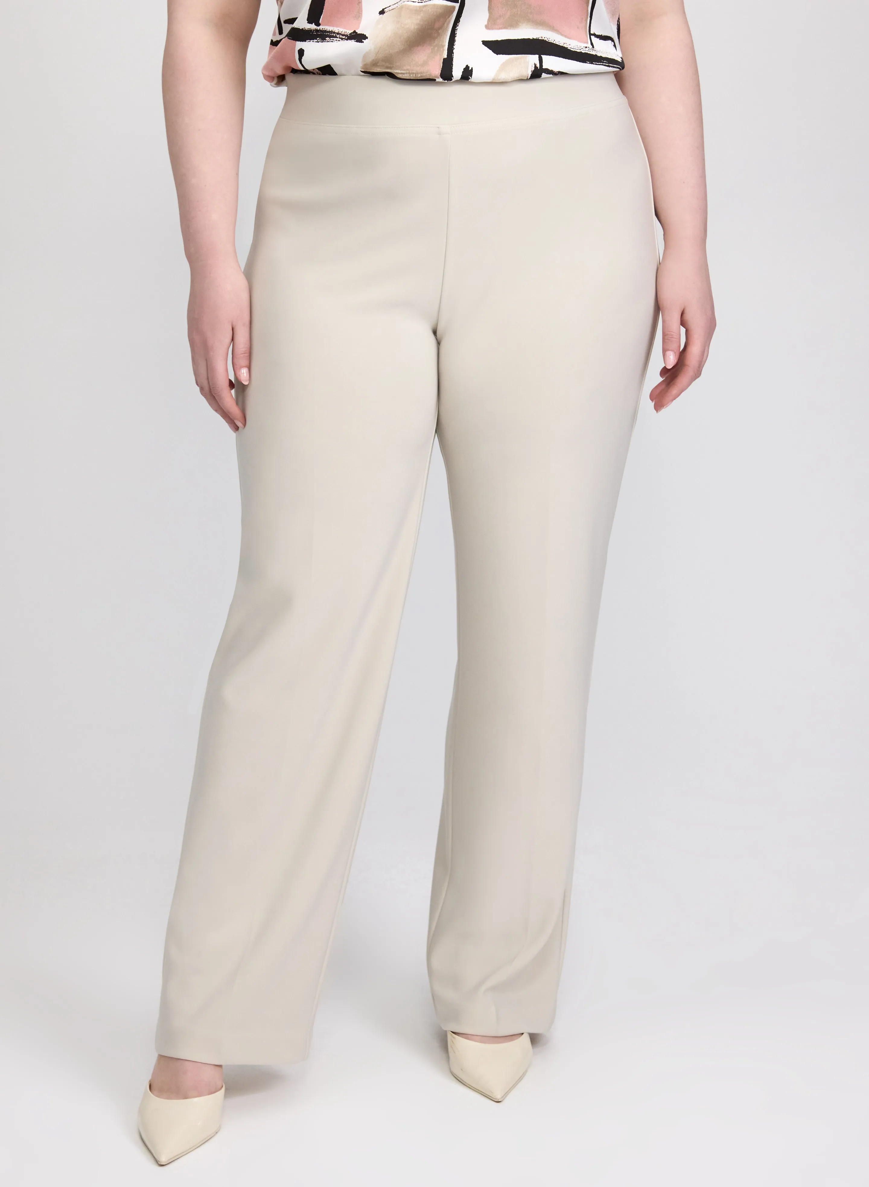 Laura Joseph Ribkoff - Pull-On Flare-Leg Pants Laura Joseph Ribkoff - Pull-On Flare-Leg Pants - Image 1