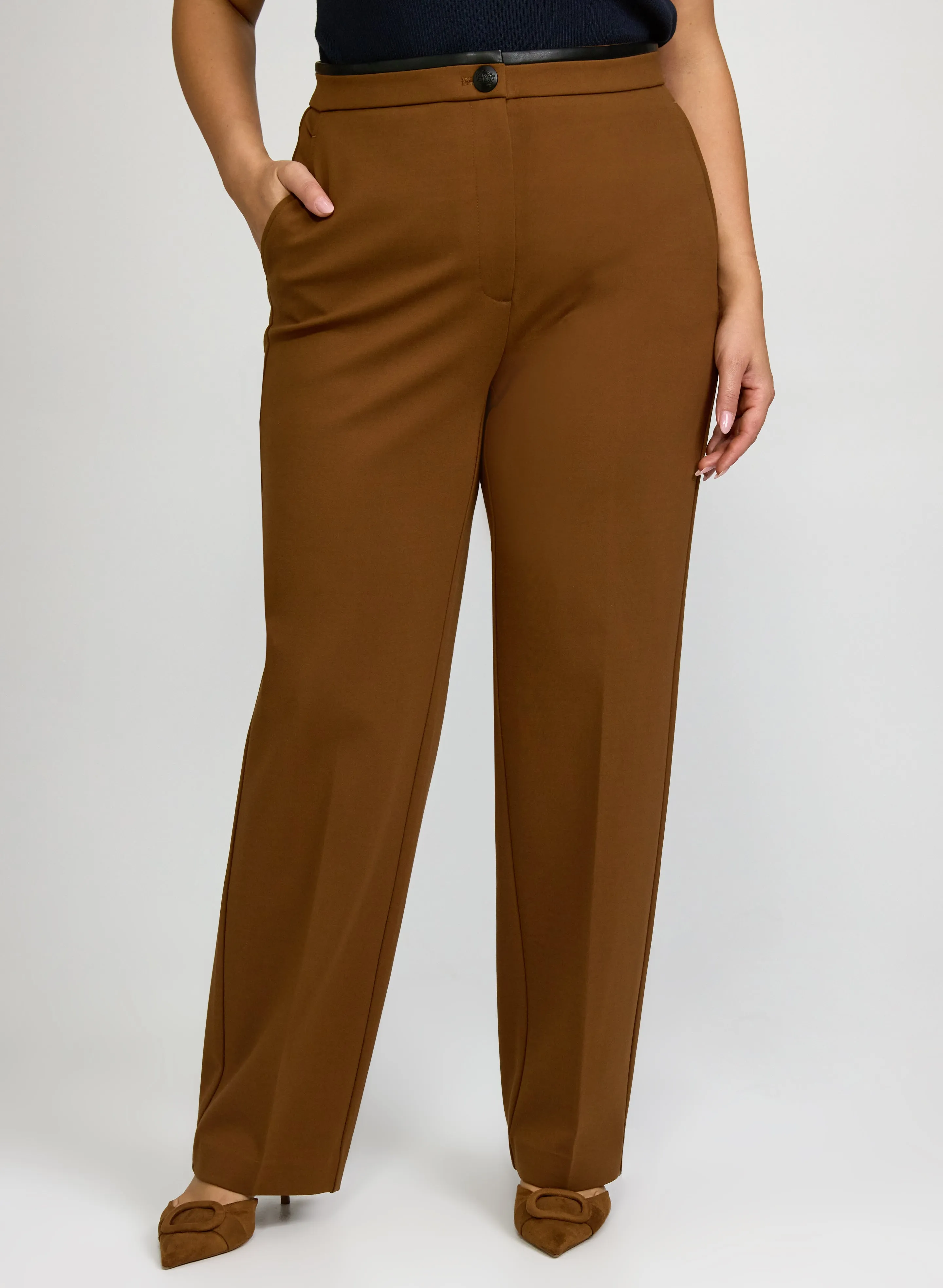 Laura Mia Straight-Leg Pants Laura Mia Straight-Leg Pants - Image 1