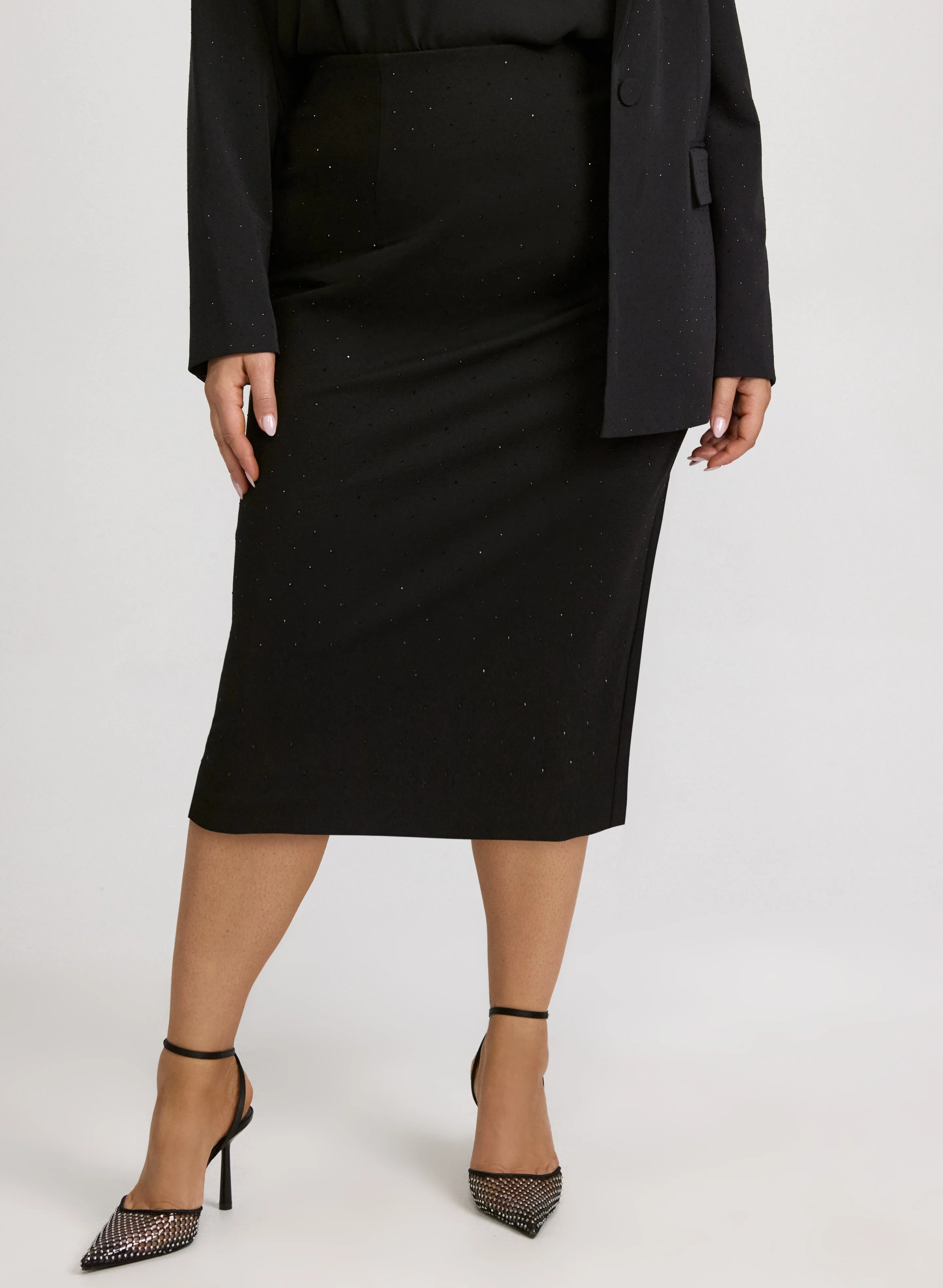 Laura Rhinestone Pencil Skirt Laura Rhinestone Pencil Skirt - Image 1