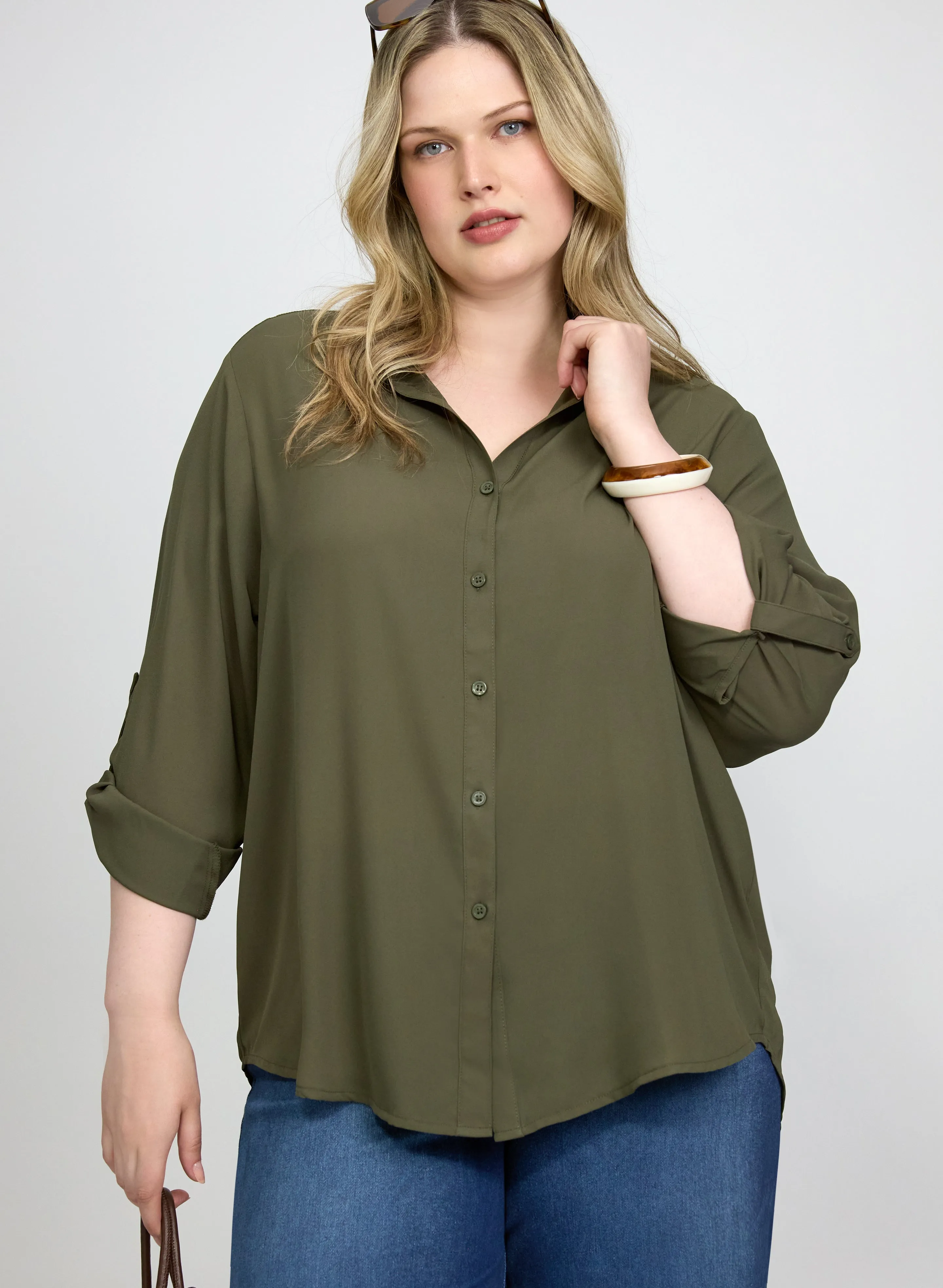 Laura Button-Down Blouse Laura Button-Down Blouse - Image 1