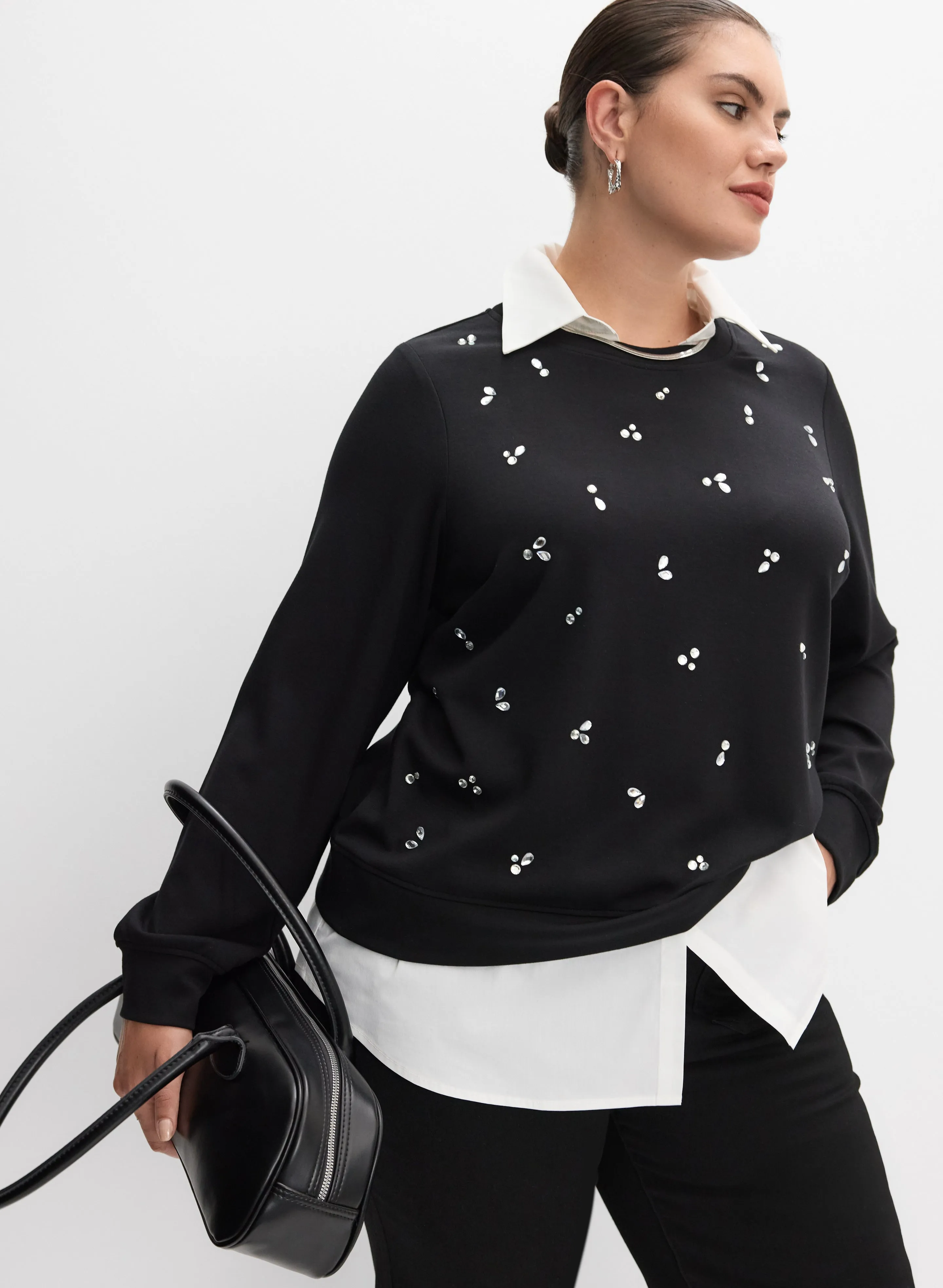 Laura Melanie Lyne - Layered Knit Top Laura Melanie Lyne - Layered Knit Top - Image 1