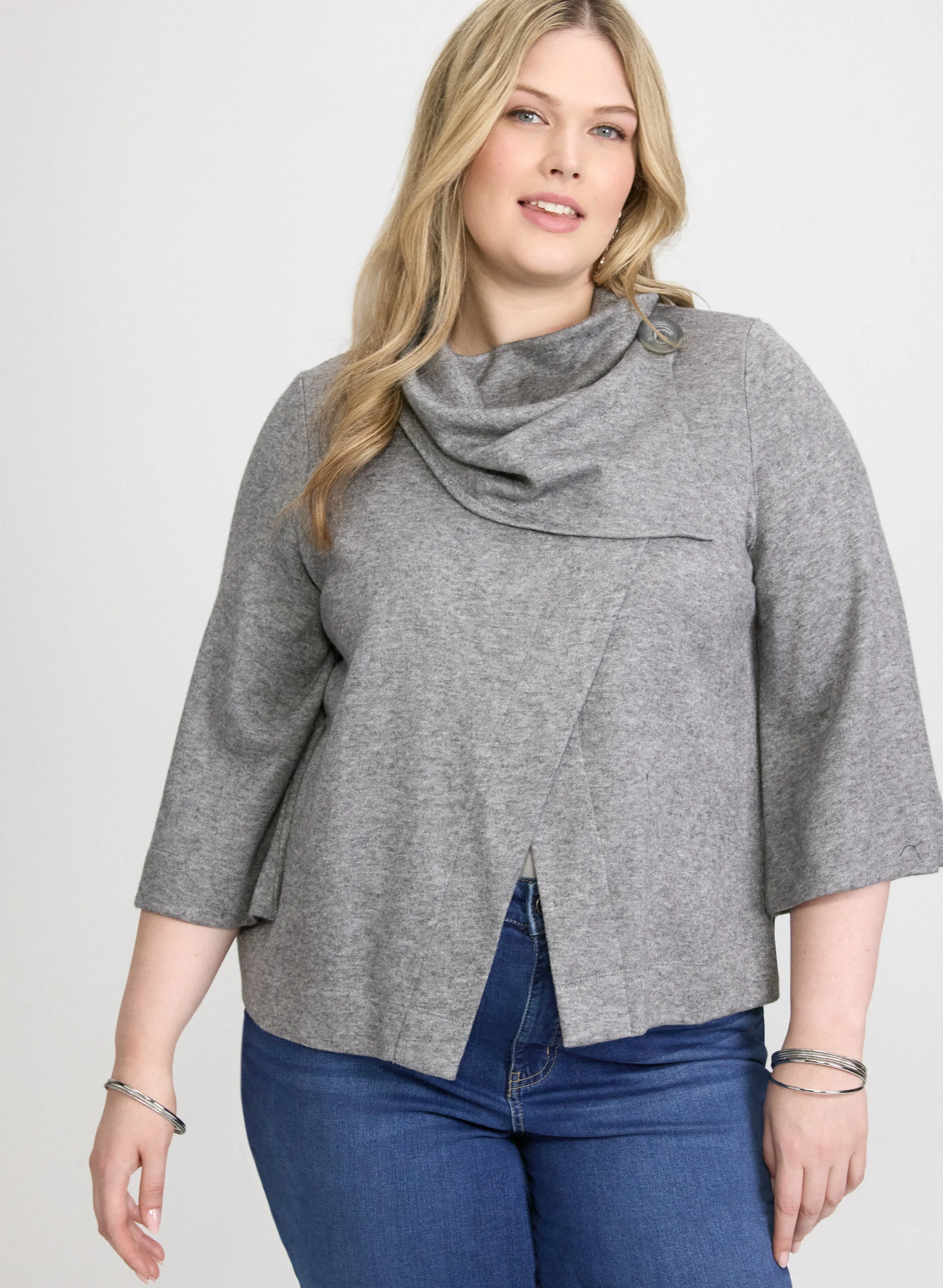 Laura Knit Cowl Neck Top Laura Knit Cowl Neck Top - Image 1
