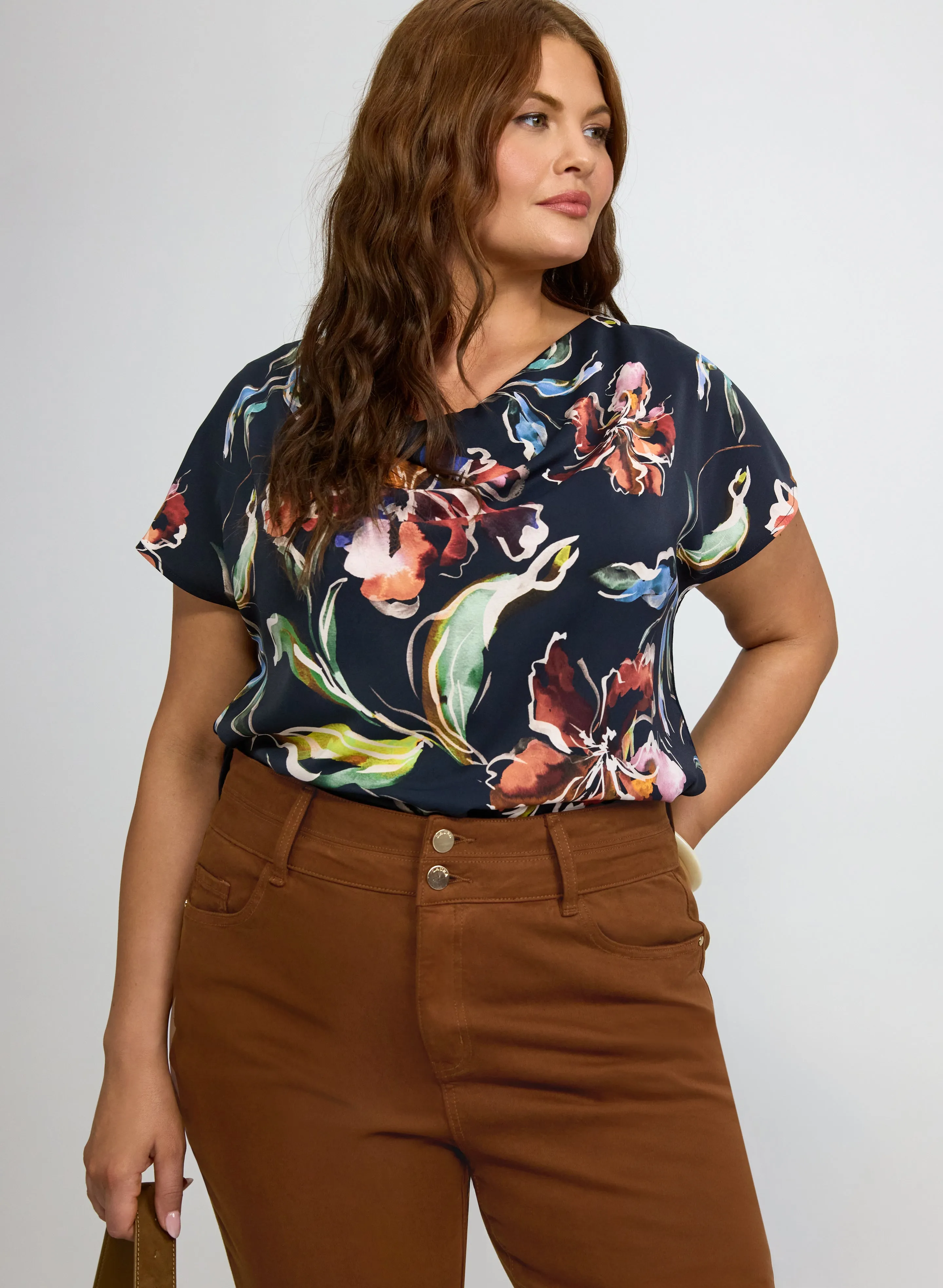 Laura Floral Front Top Laura Floral Front Top - Image 1