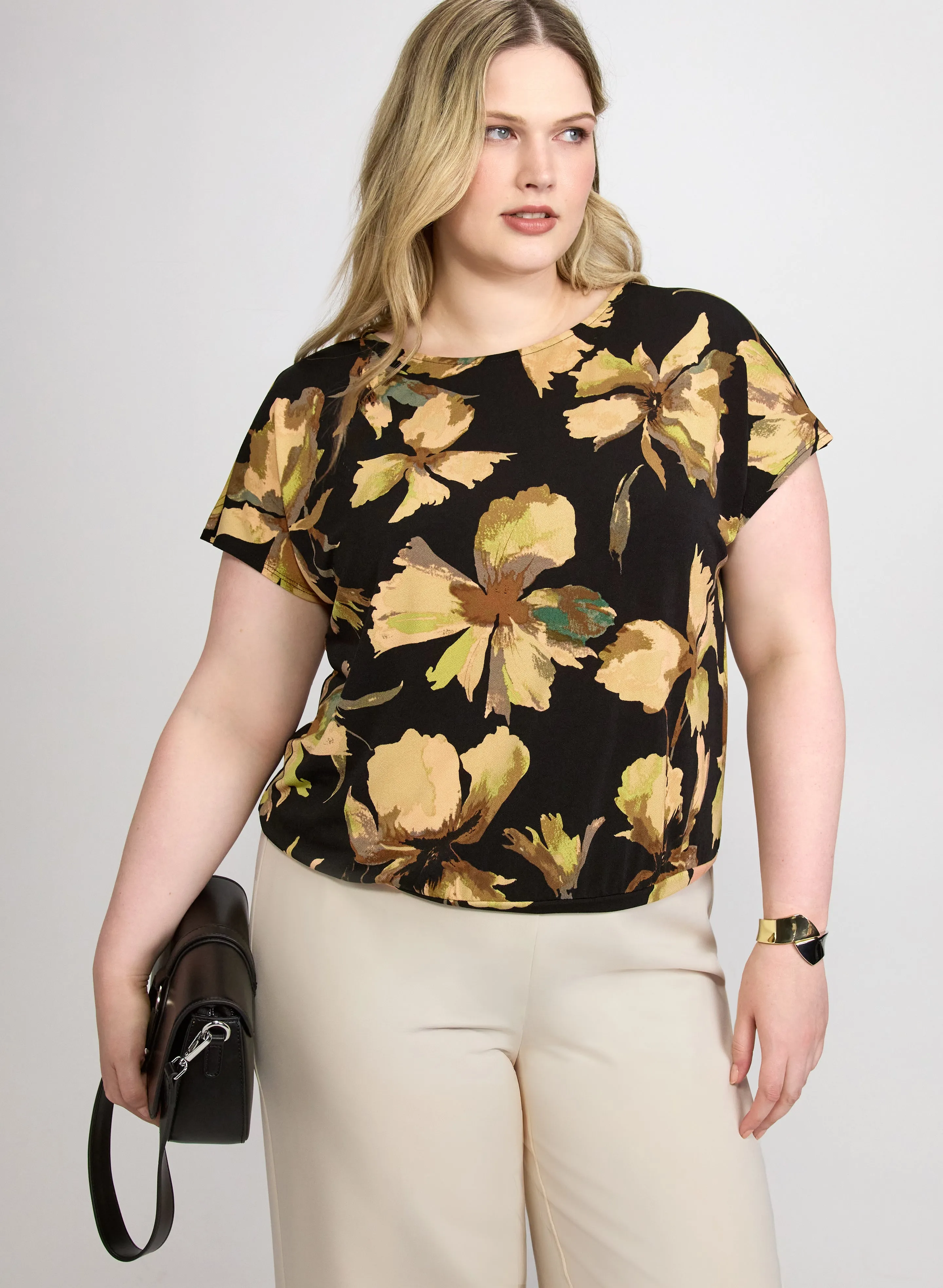 Laura Floral Crepe Top Laura Floral Crepe Top - Image 1