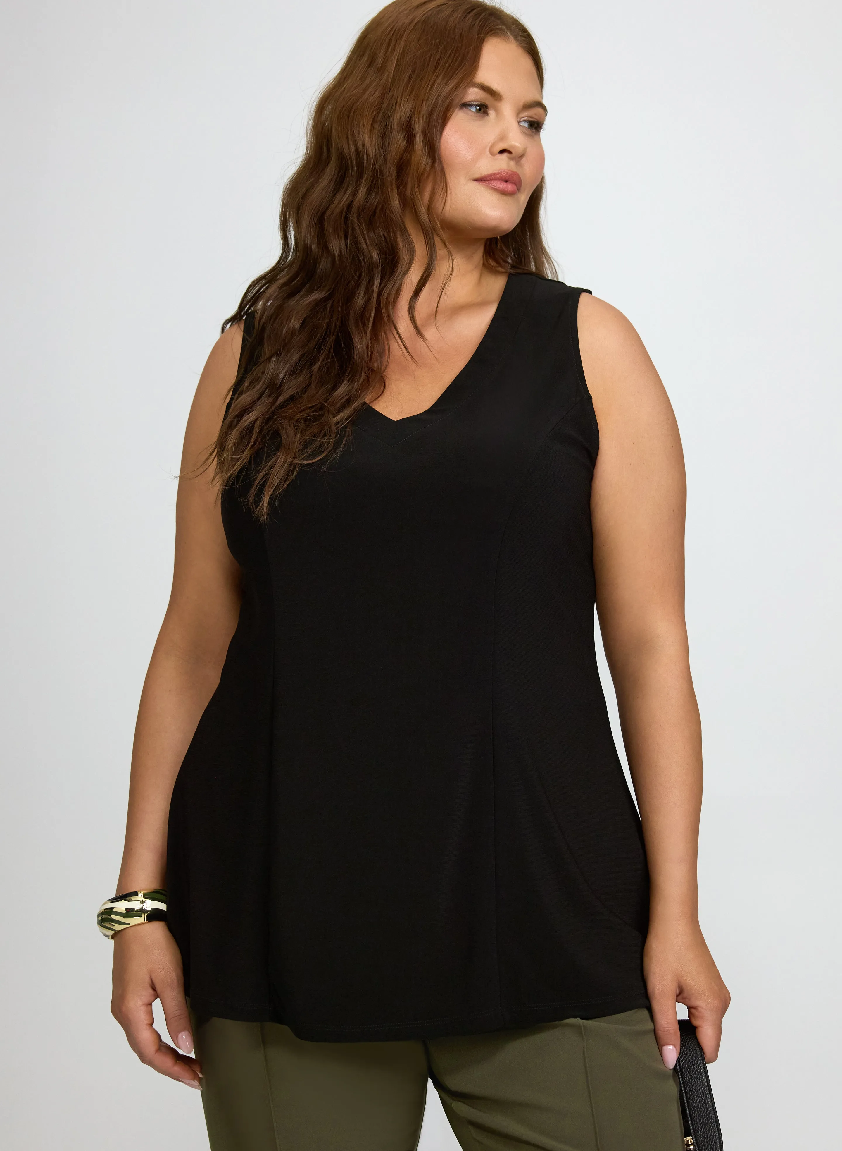 Laura Peplum Hem Tank Top Laura Peplum Hem Tank Top - Image 1
